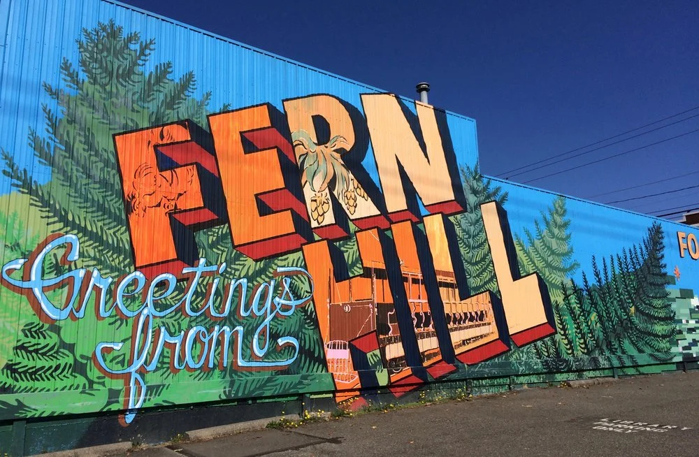 The Fern Hill neighborhood with its used bookstore, restaurants, library, and schools is a 4 minute drive from home.