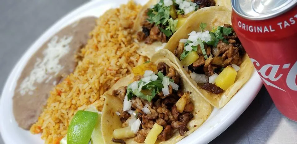 Tacos at El Zocalo Tortas & Bakery just 1/2 a mile away! Image from El Zocalo .