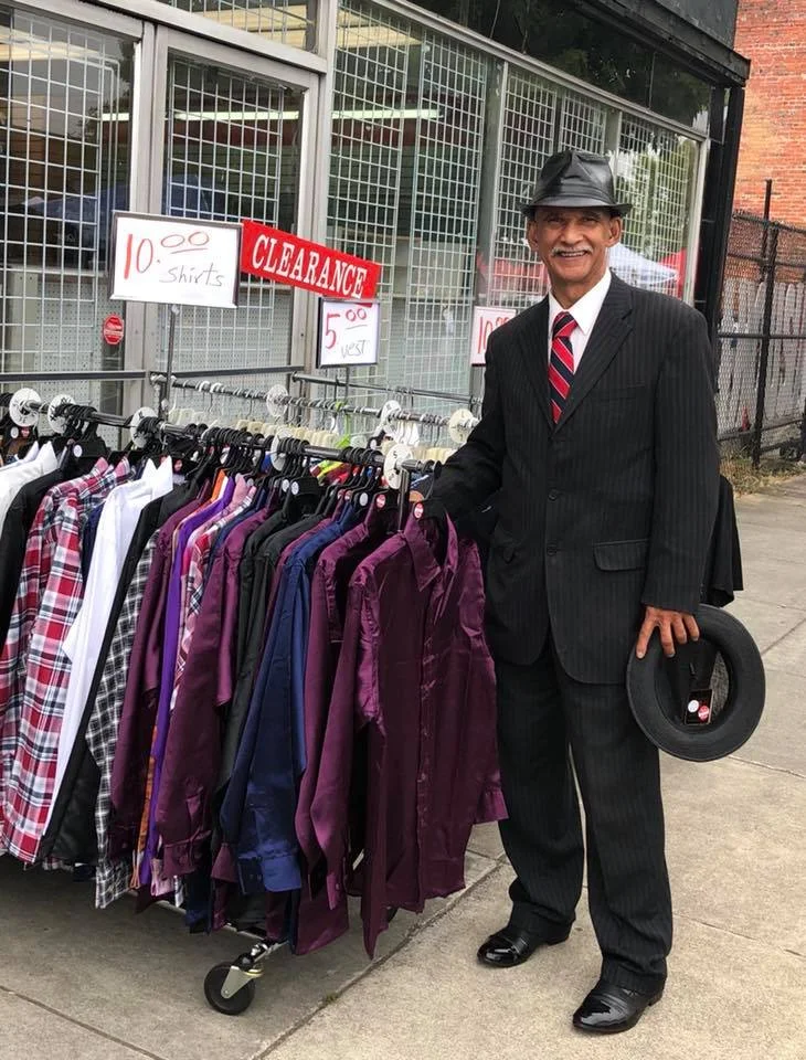Mr Mac Ltd, on the corner of Martin Luther King Jr Way & Earnest S Brazil St has been in business since 1957! Image from Hilltop Action Coalition