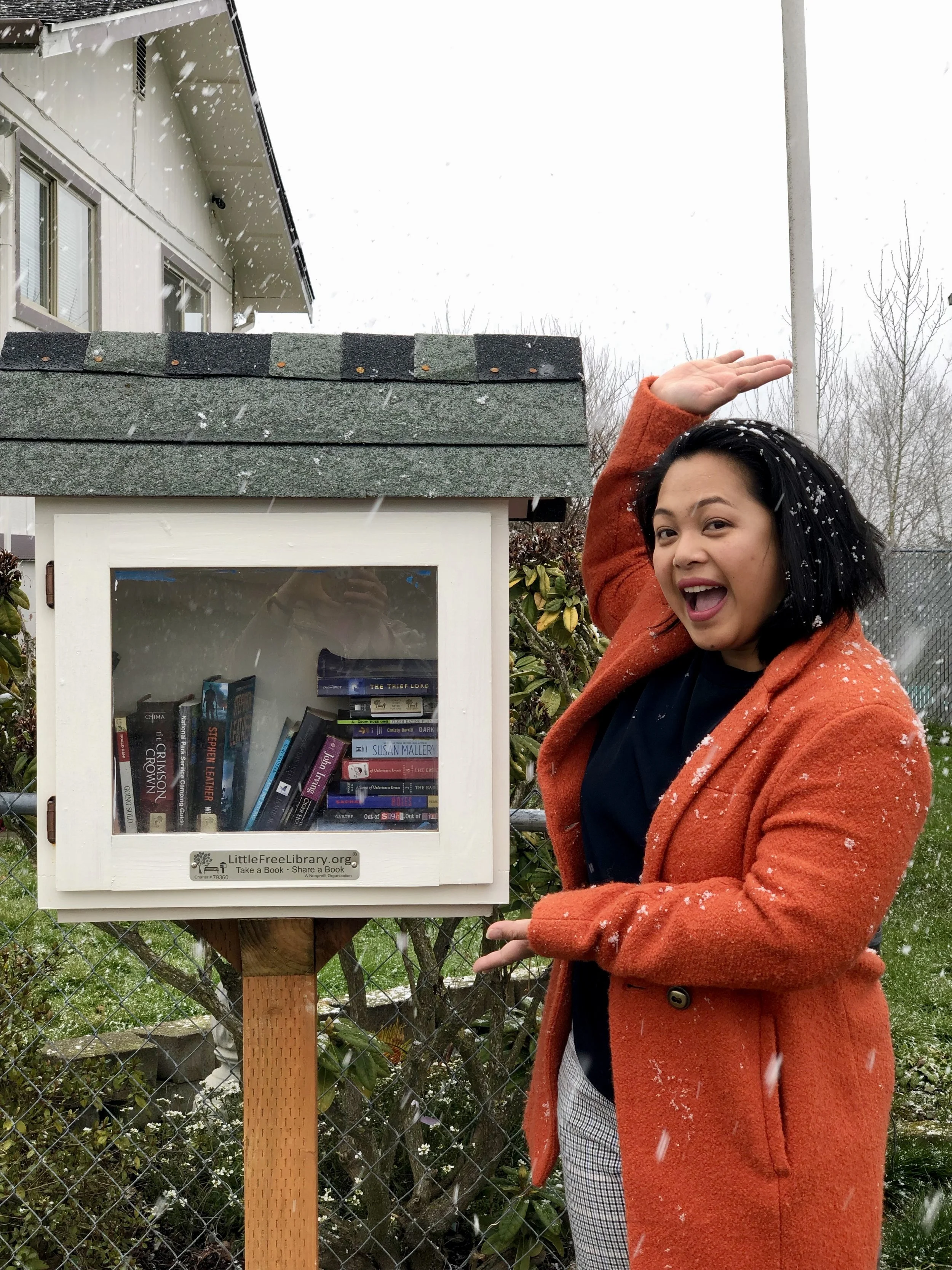 By the time you finish this article we hope you’re as excited as Melo Hogan about Little Free Libraries!