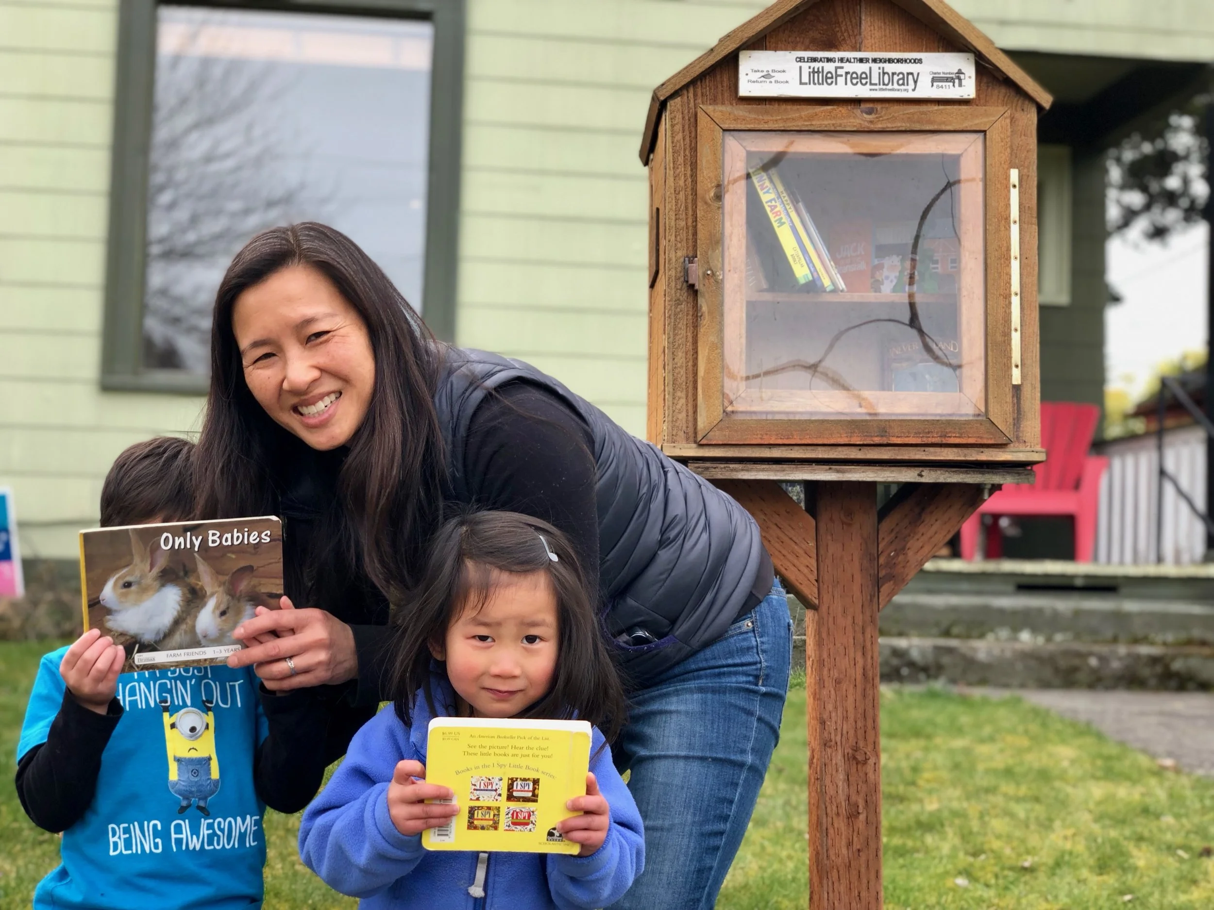 Duggan, Brooks & Books Project: Meet Leigh & The Cushman Branch Little Library