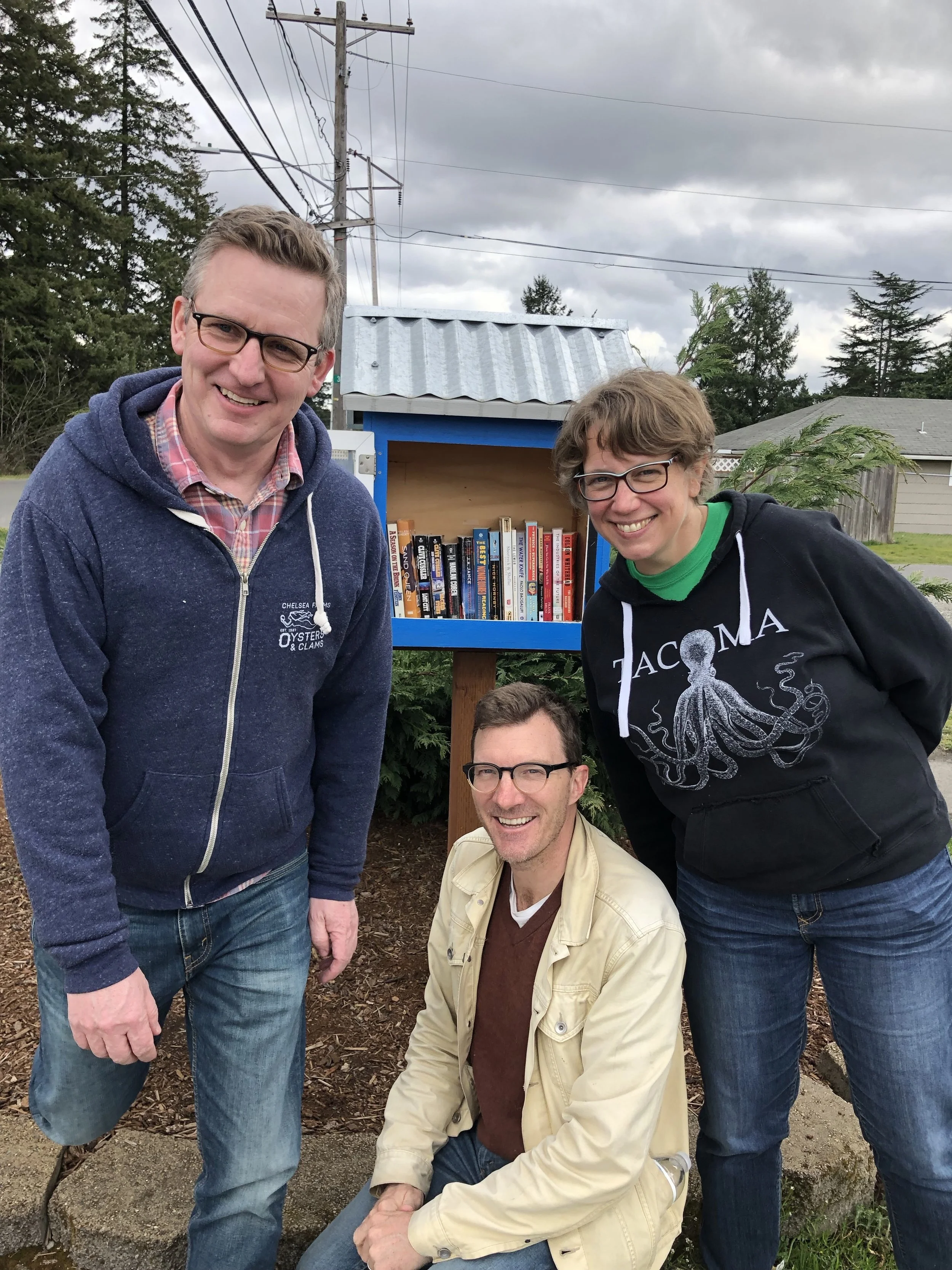 Duggan, Brooks & Books Project: Meet the Emergency Food Network's Little Library