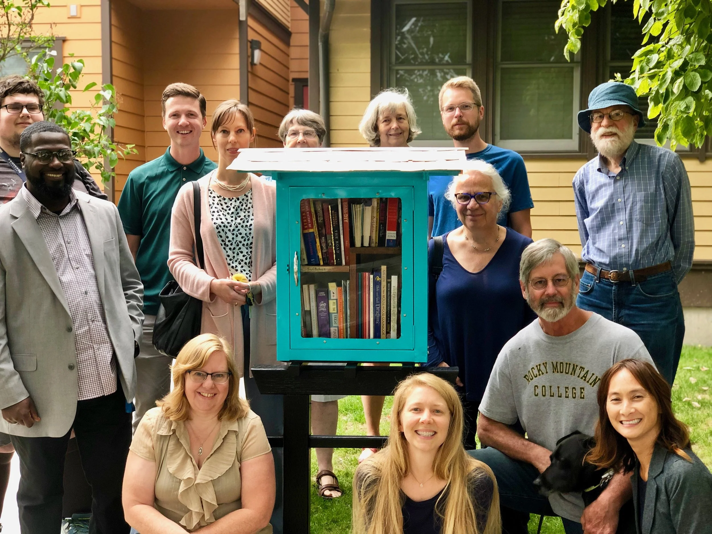 Meet the New Peace Little Free Library!