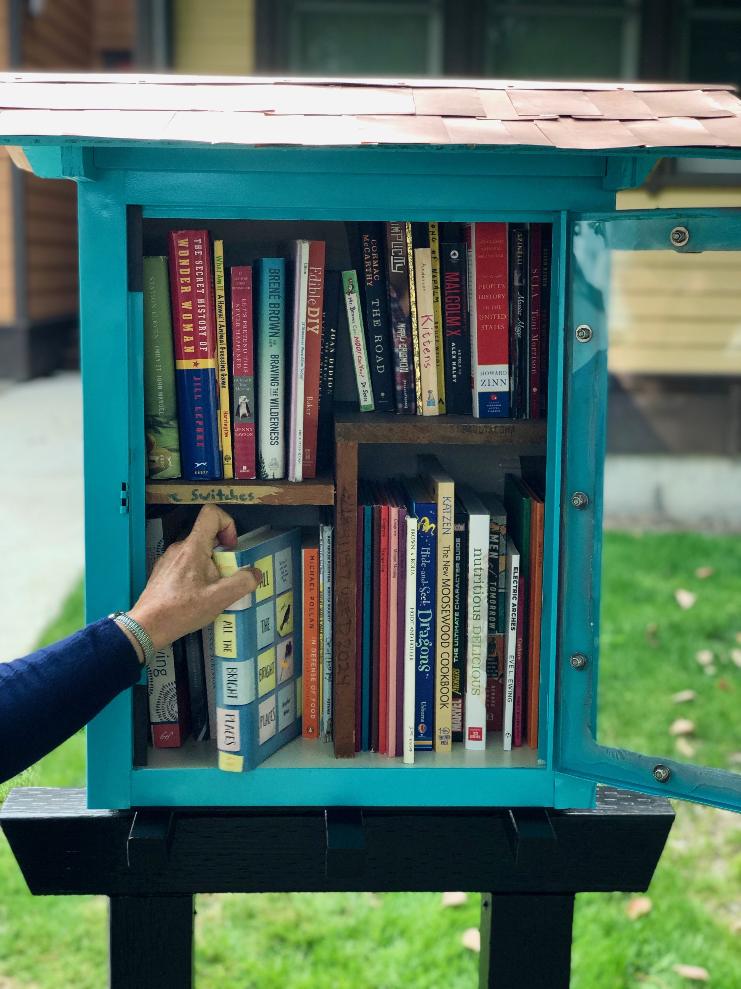 Meet the New Peace Little Free Library! — Michael Duggan - Tacoma Homes