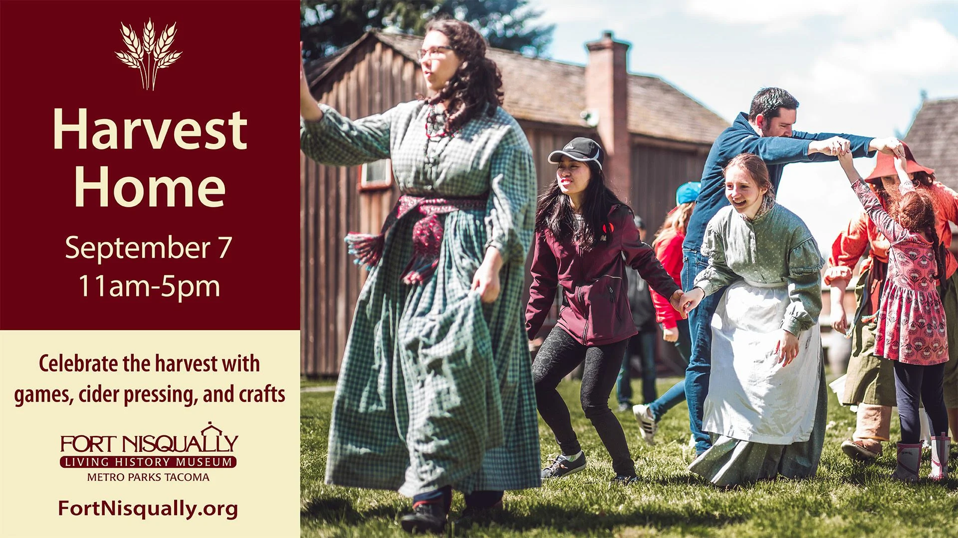 Images from Fort Nisqually Living History Museum