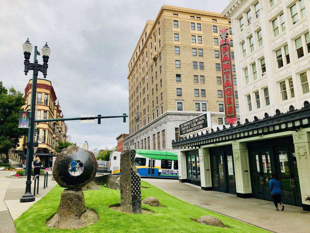 The Pantages Theatre - 1.5 miles from the door of 824 N M with live features from Tacoma Arts Live year round.