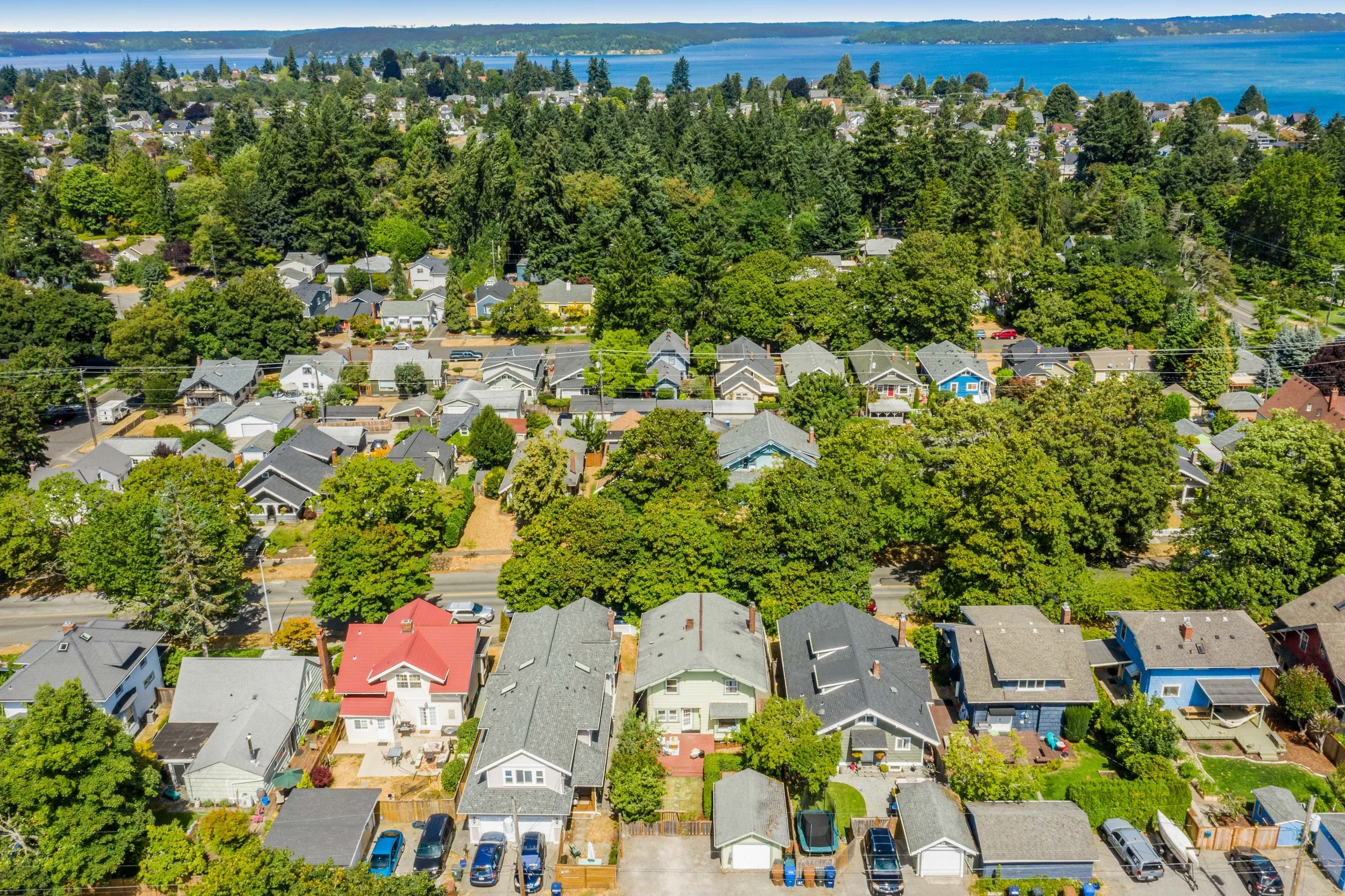 Northwards to Commencement Bay