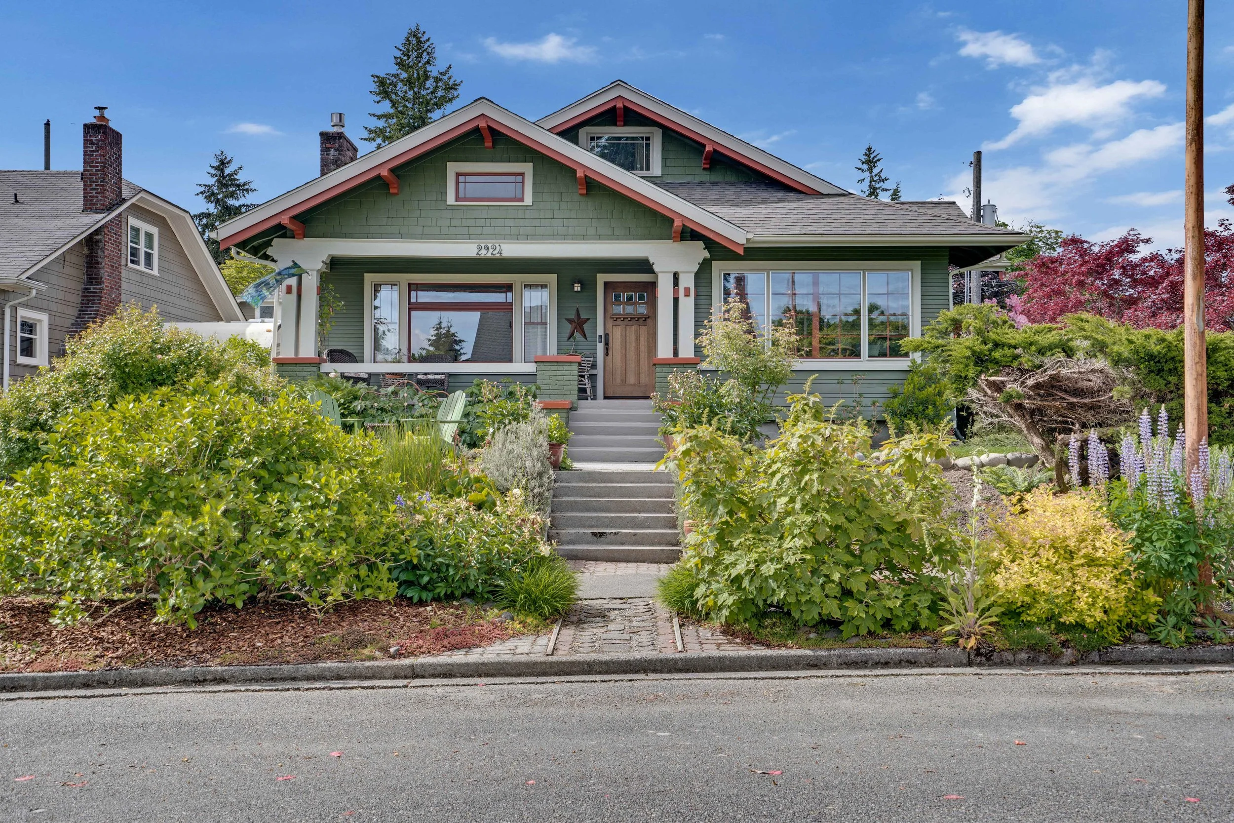 Sold  - Craftsman Garden Oasis