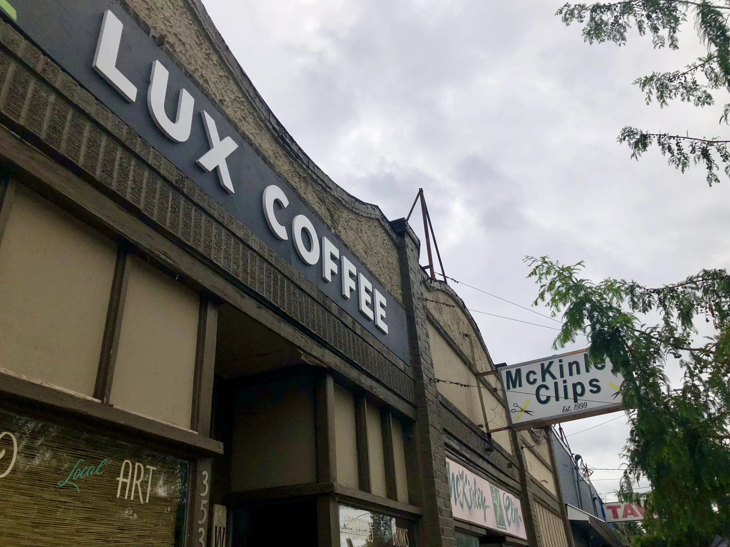 Lux Coffee on McKinley