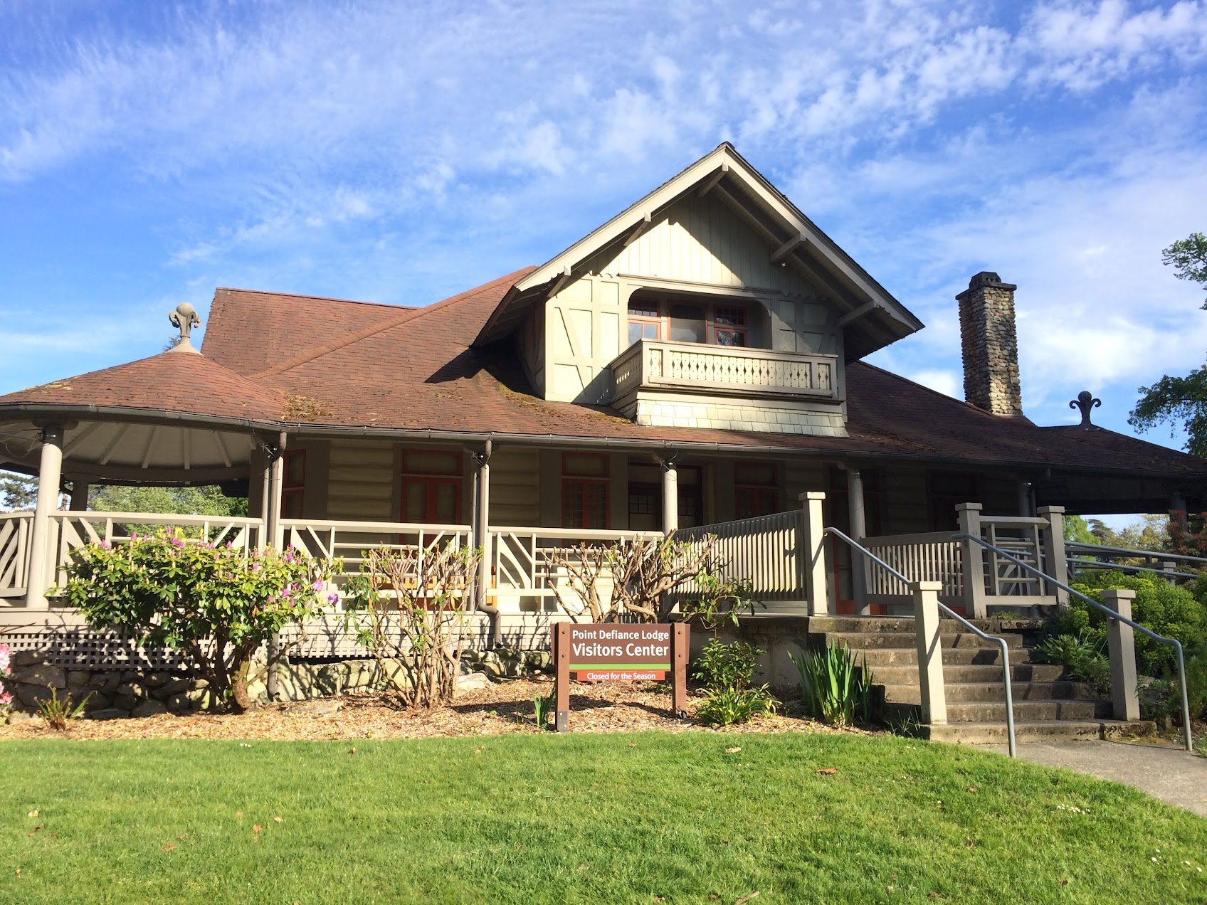 Visitor's Center at Point Defiance Park