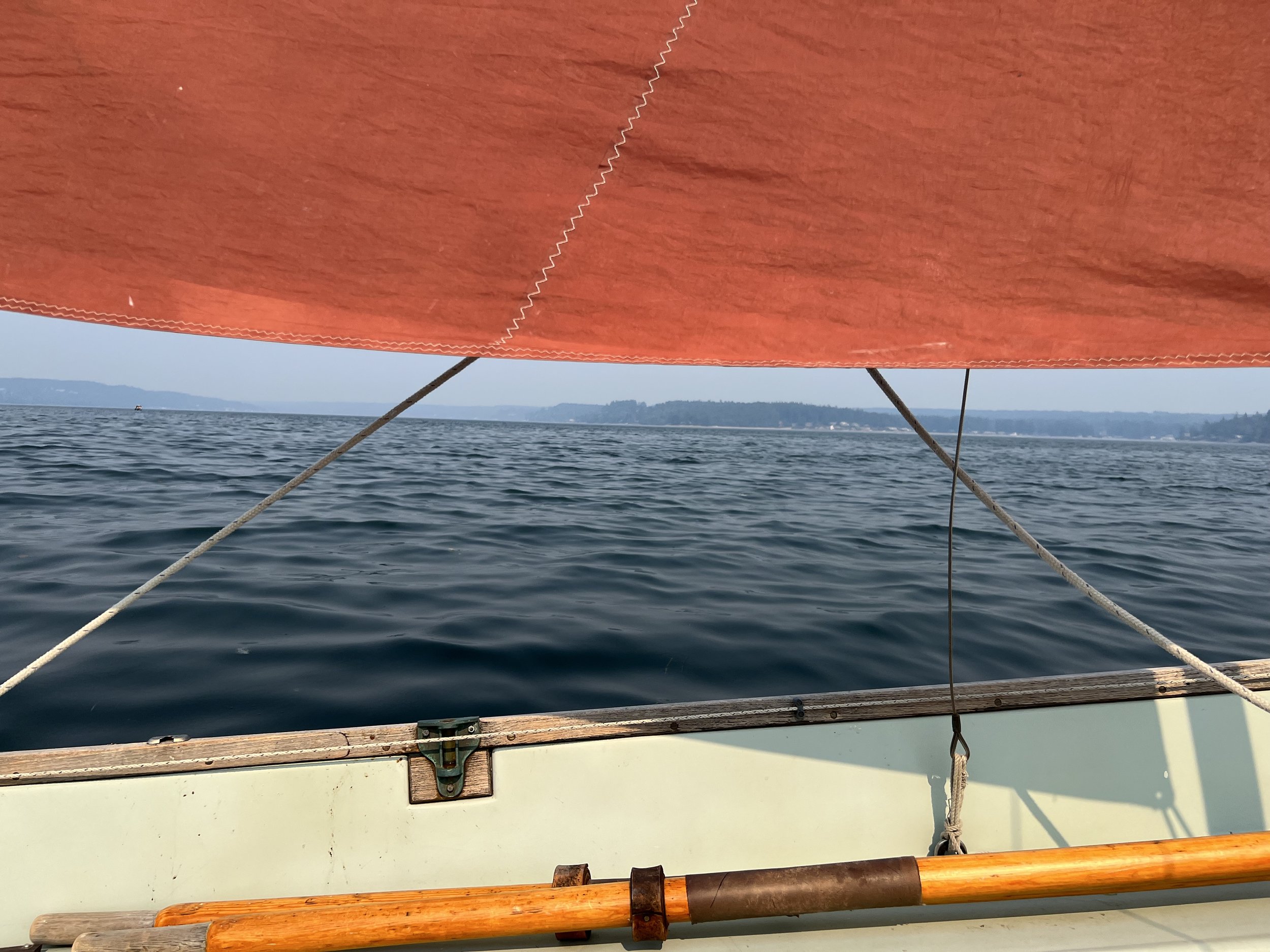 Sailing on Carr Inlet