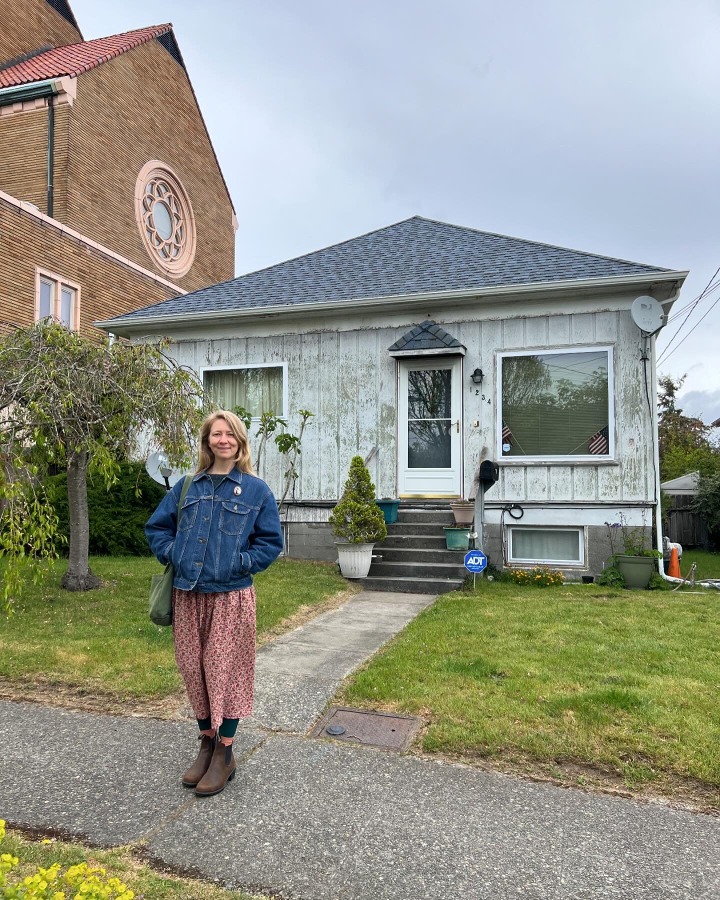 My Grandpa Harry was born and raised in Bremerton and this is his childhood home just up the street from downtown and the ship yards where his dad worked. I never needed to write down the address from his stories&mdash;1234 5th Street. Our Lady Star 