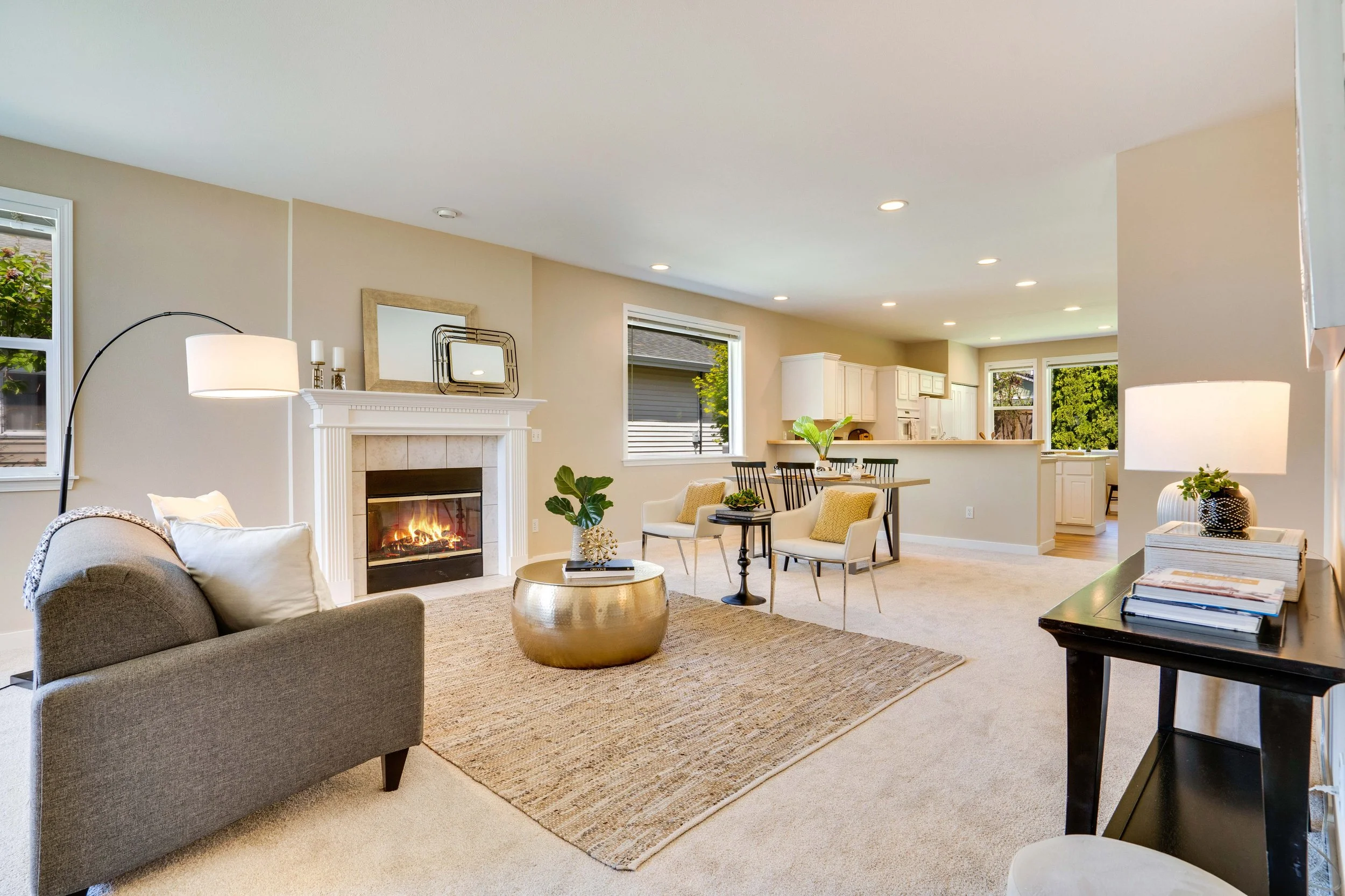 Open Living Space, University Place Condo.jpg