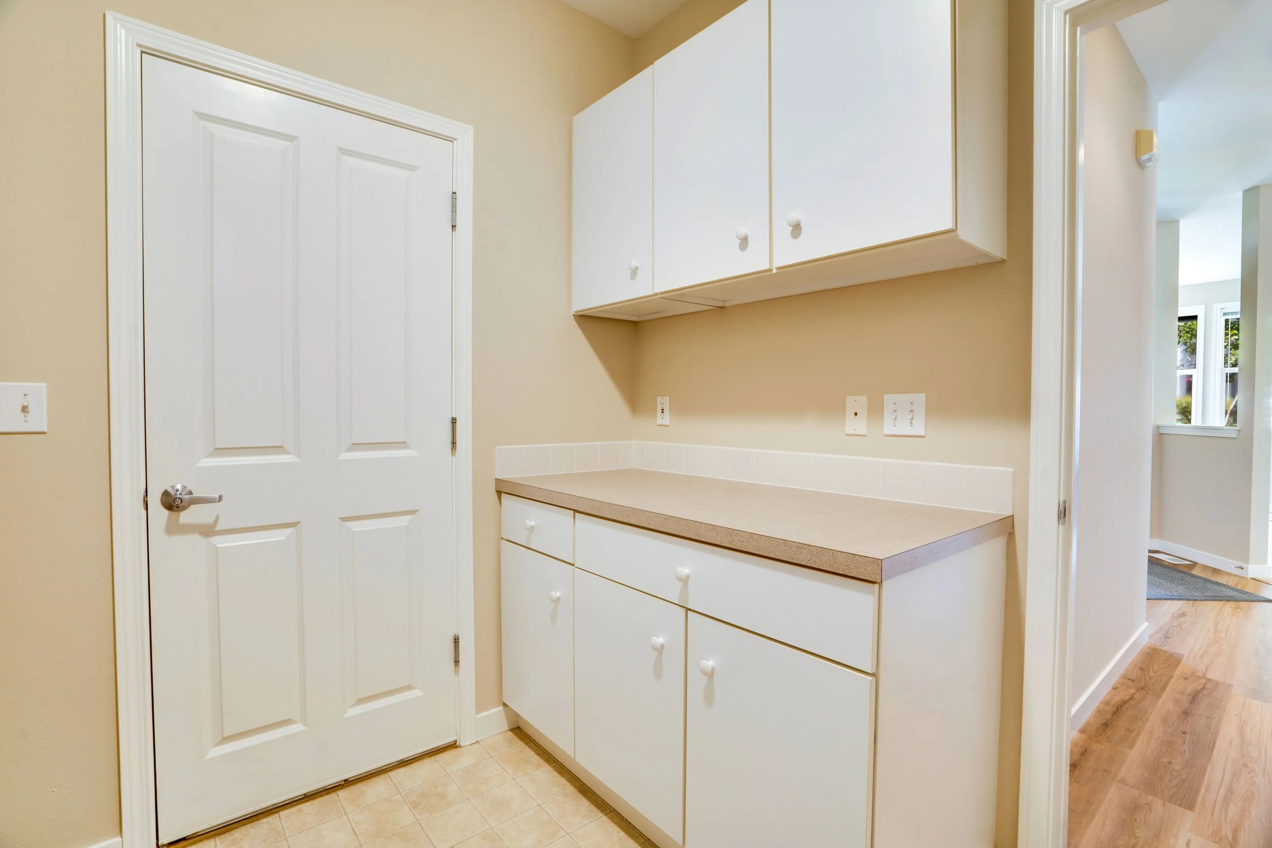 Garage access from laundry room, University Place Condo.jpg