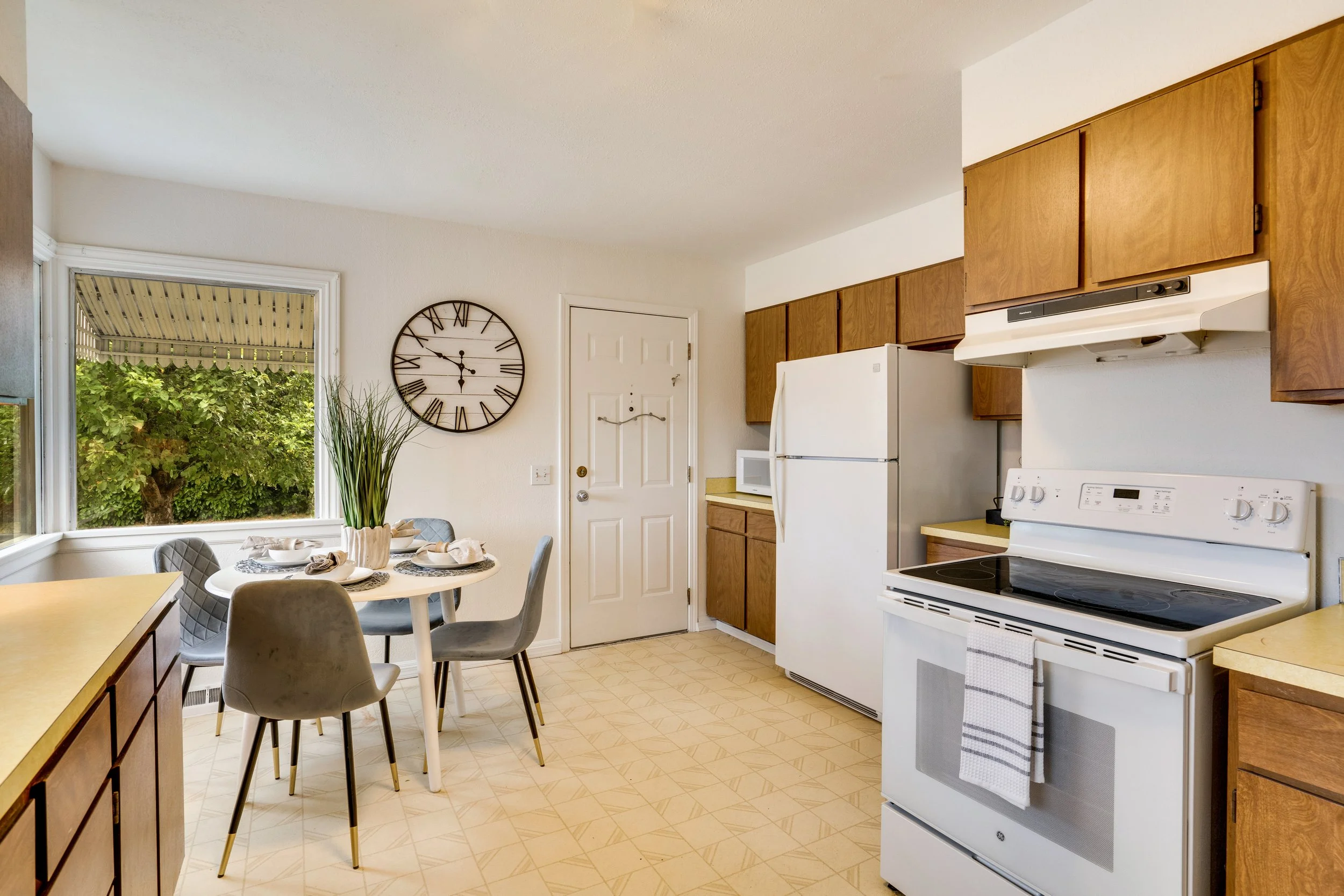 Kitchen with Side Door Eastside Tacoma Home.jpg