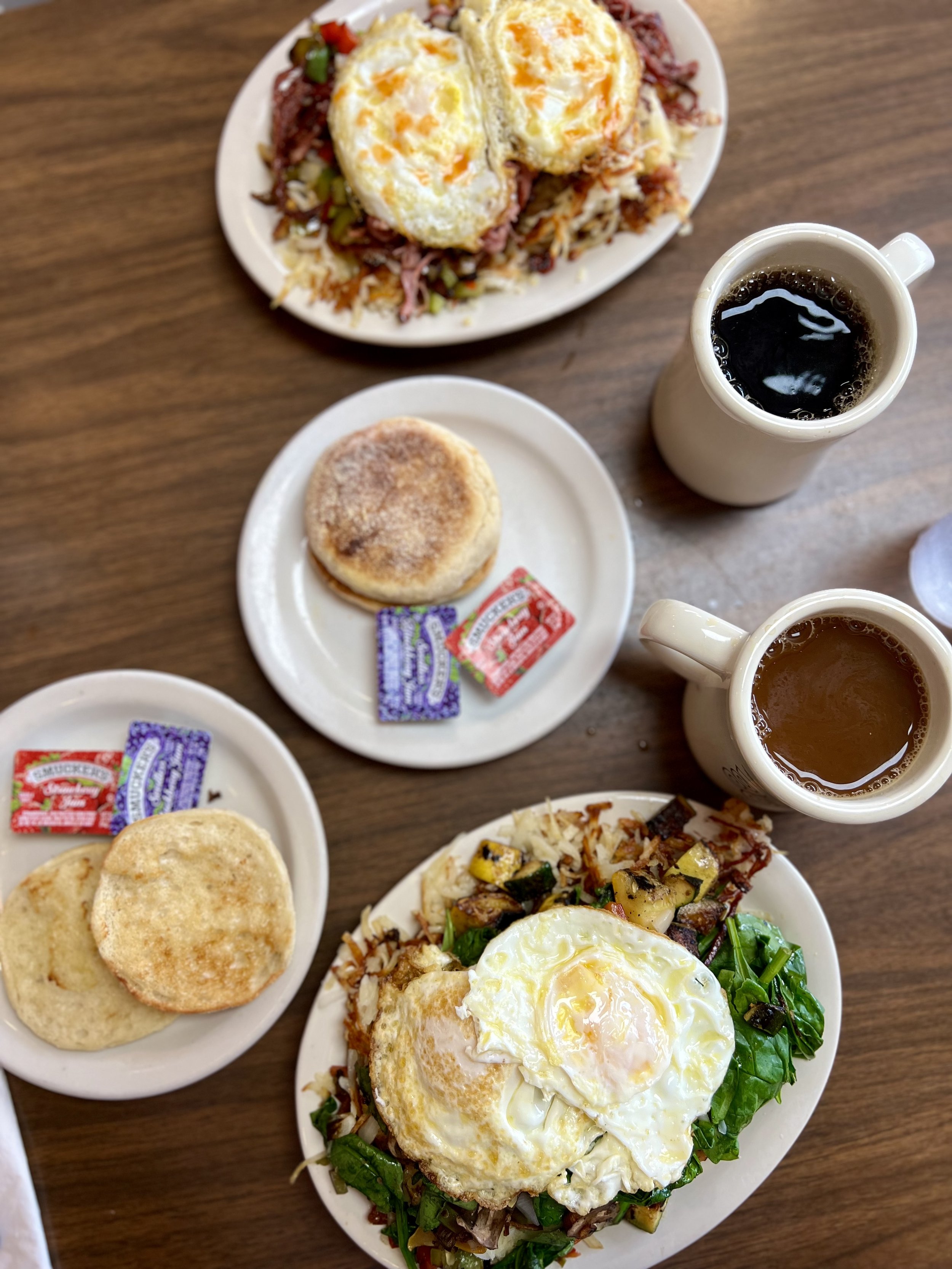 Breakfast Hash at The Pine Cone