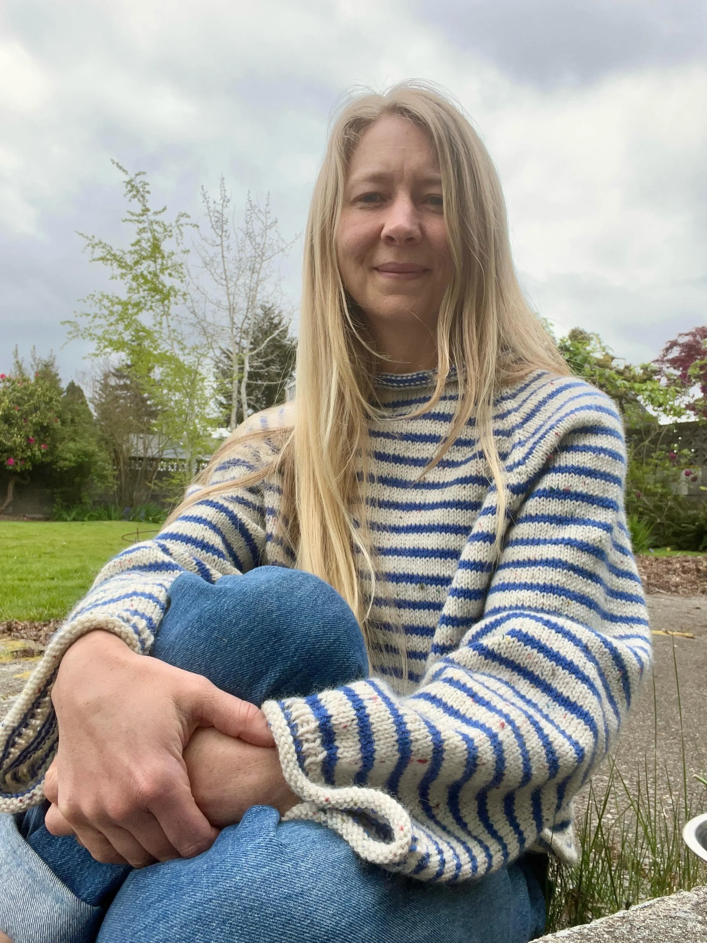 Now I take a break from the knitting. I&rsquo;m not interested in a break. I can think easily and instantly of 10 other things I&rsquo;d rather have a break from (AI, emails, official newscasters and authors using &ldquo;centered around,&rdquo; exerc