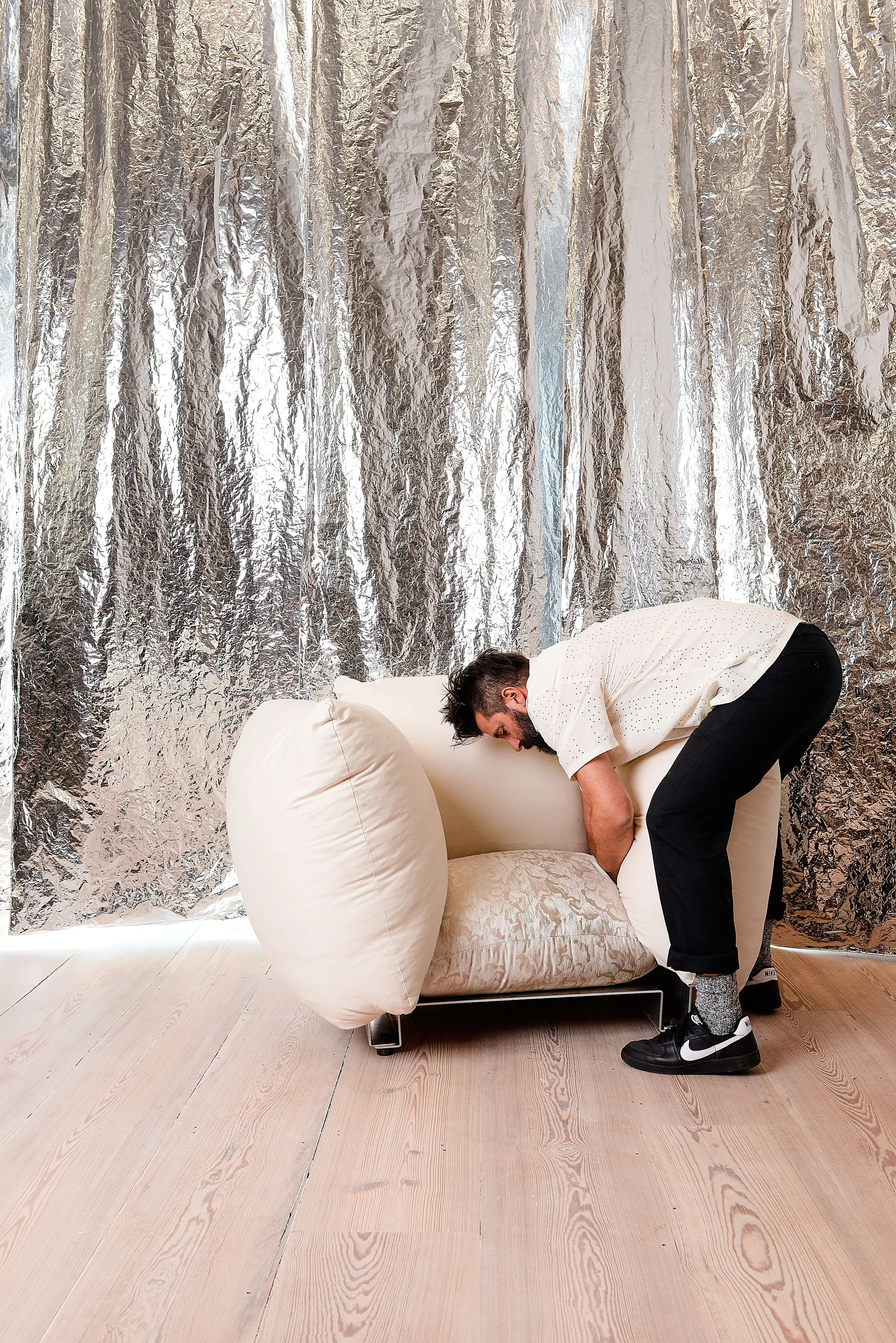 pillow sofa prototype