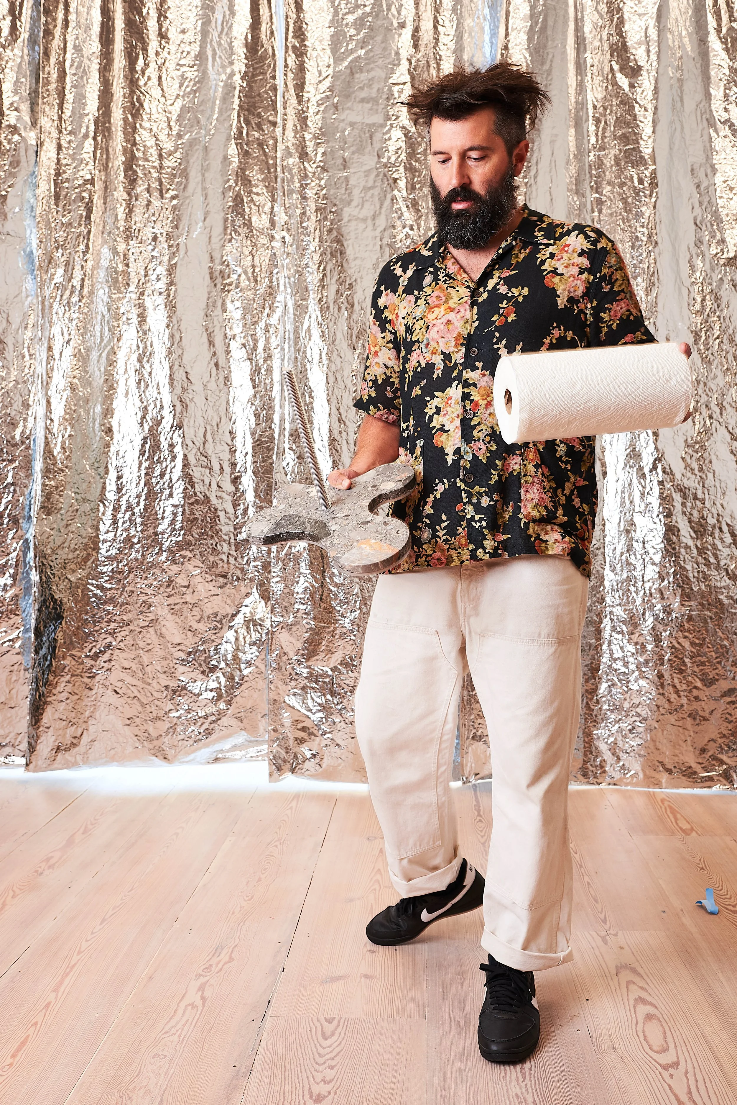 puddle paper towel holder