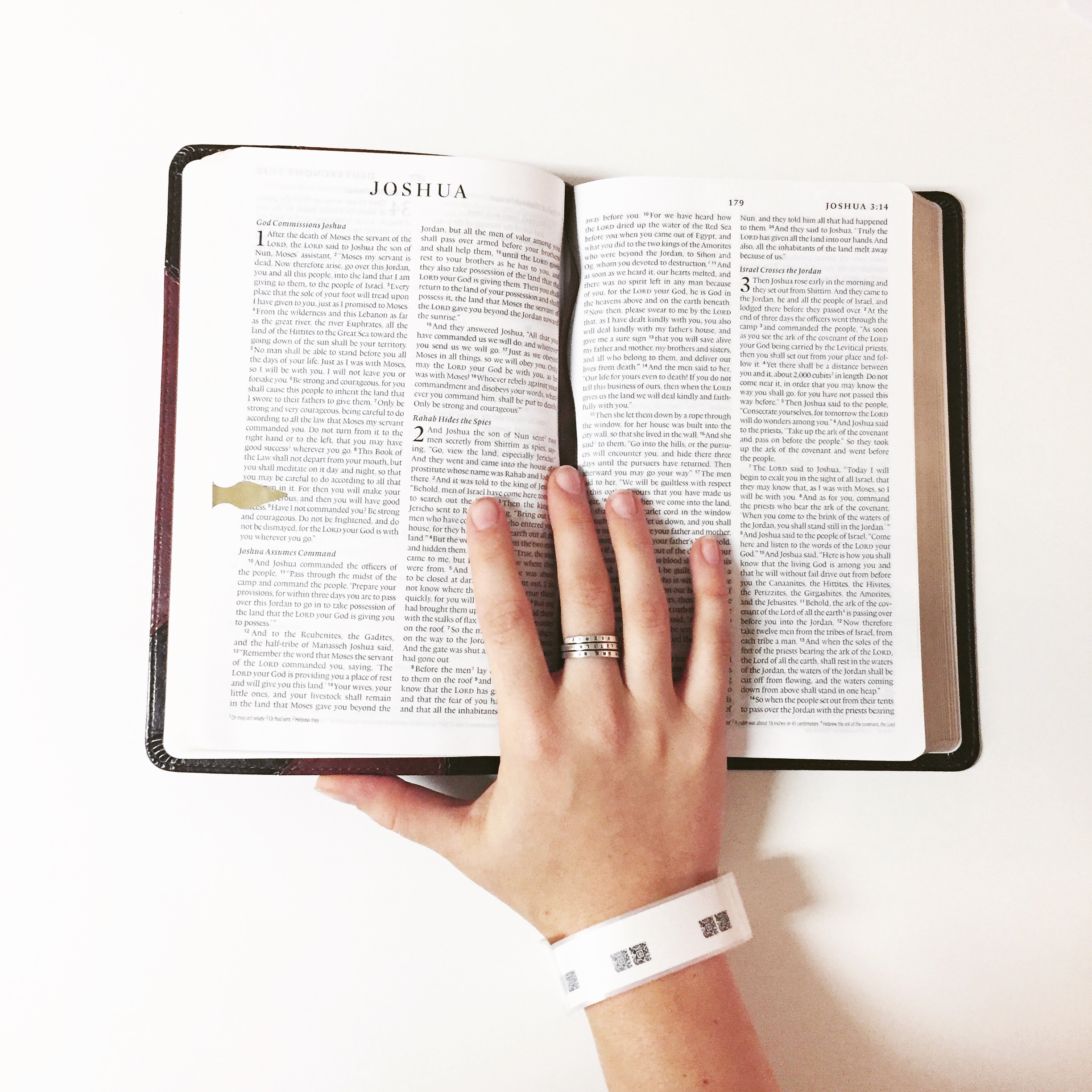 Joshua 1:9 – "Have I not commanded you? Be strong and courageous. Do not be frightened, and do not be dismayed, for the Lord your God is with you wherever you go."