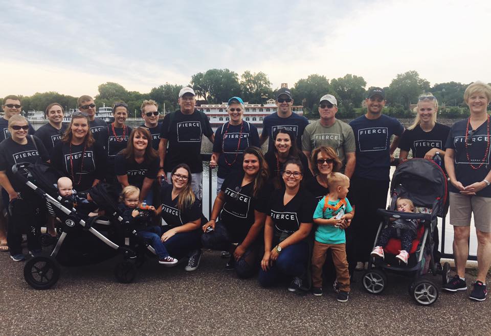 Team Norah at the walk last year.