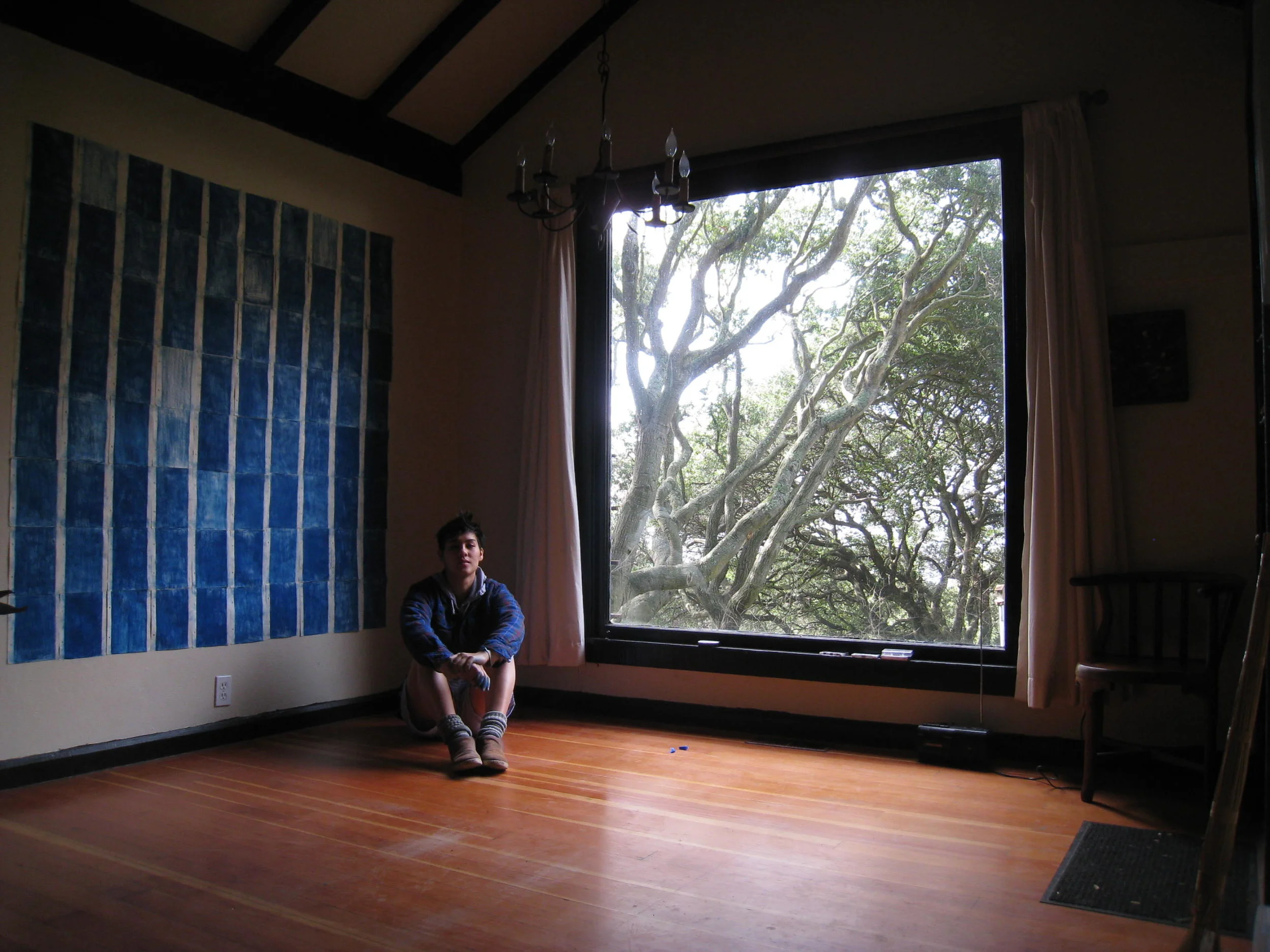 How many sheets of paper does it take to use up one of Ruhie's craie d'art? (80 sheets of paper). Installed in Ruthie's House in 2010. 