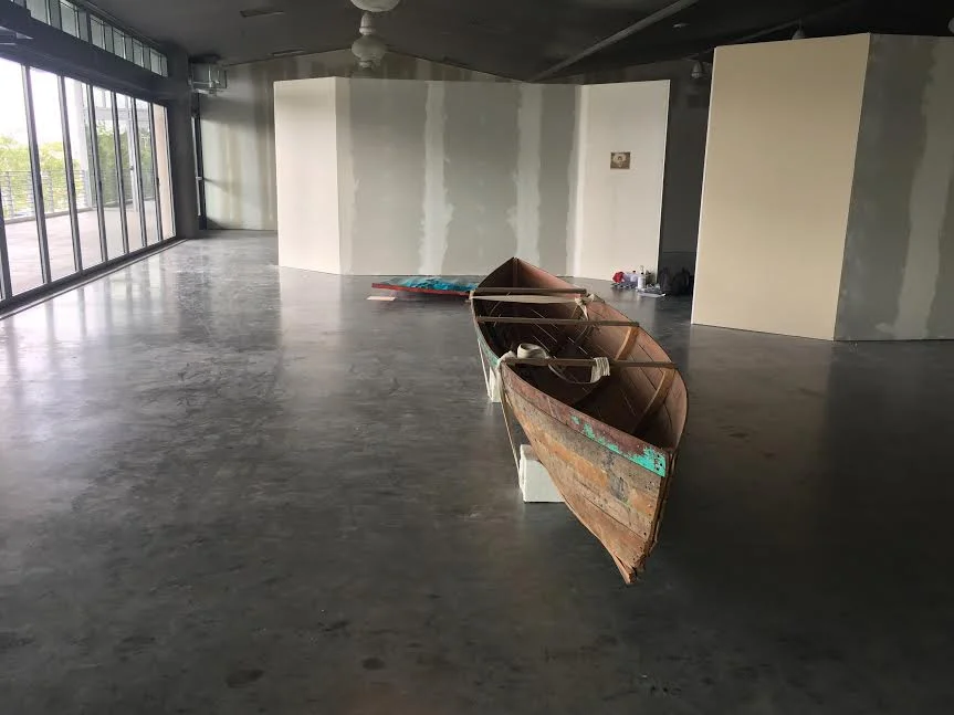 installing in Museum of Capitalism, 2017.