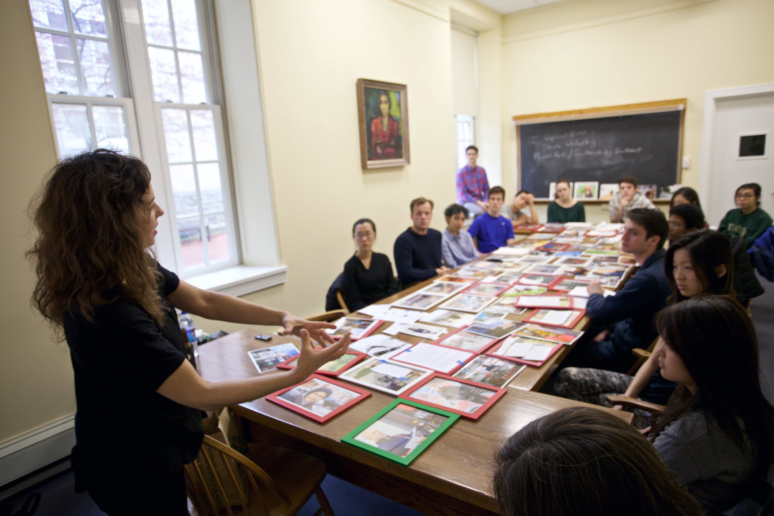  Philadelphia Freedoms: Artist Shira Walinsky Class Visit (Photo by Caleb Eckert) 