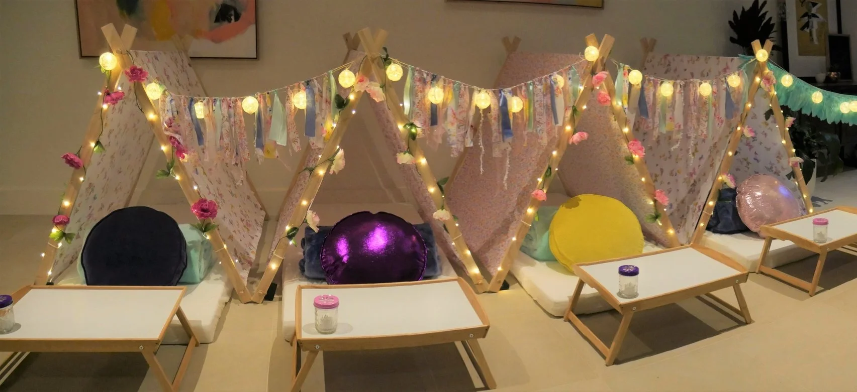 Kids Slumber Party Hire Melbourne Enchanted Theme