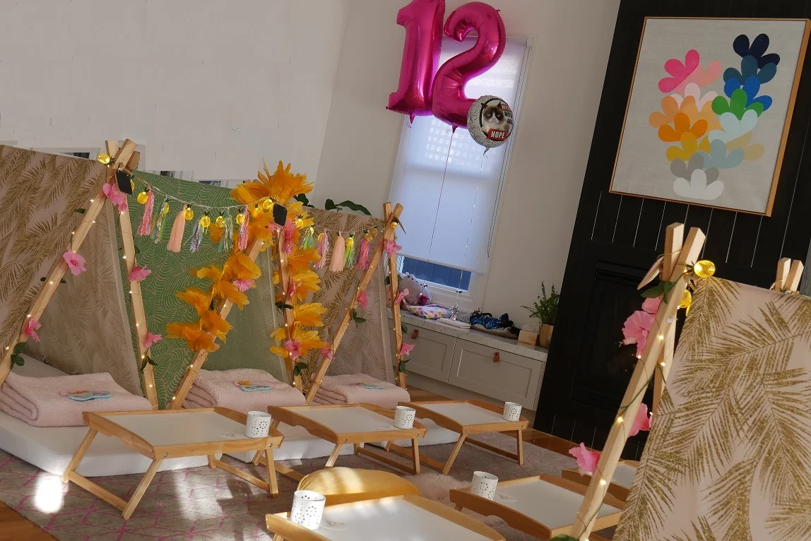 slumber tribe sleepover party palm beach 