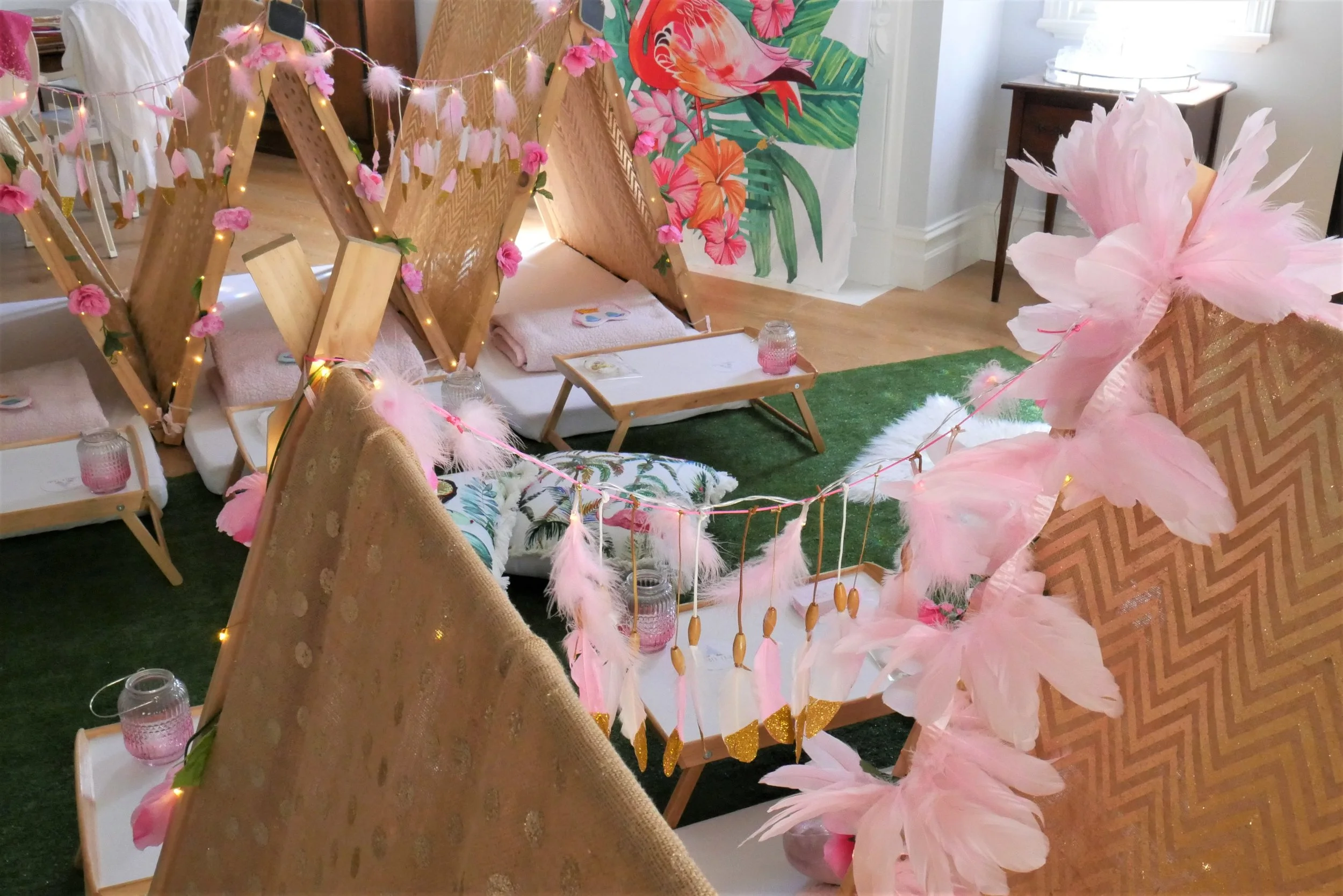 tropical slumber party 