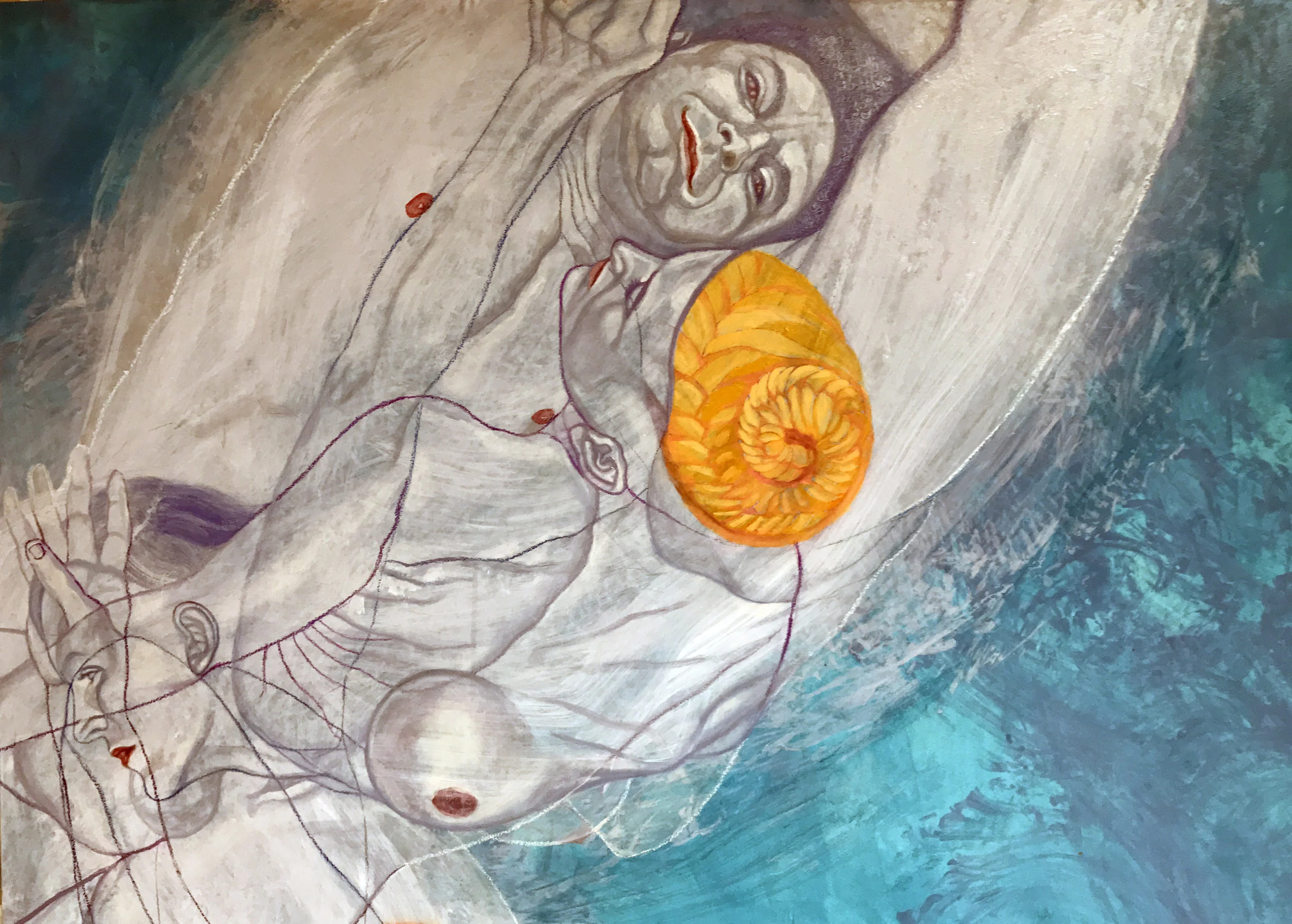 Spiraling Smoke 6 (detail)