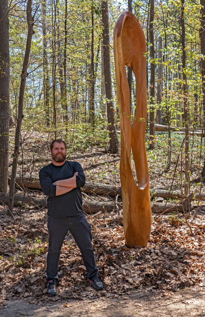 Hardwoods III: 8' tall, base is 36' x 36" 700 pounds $3500