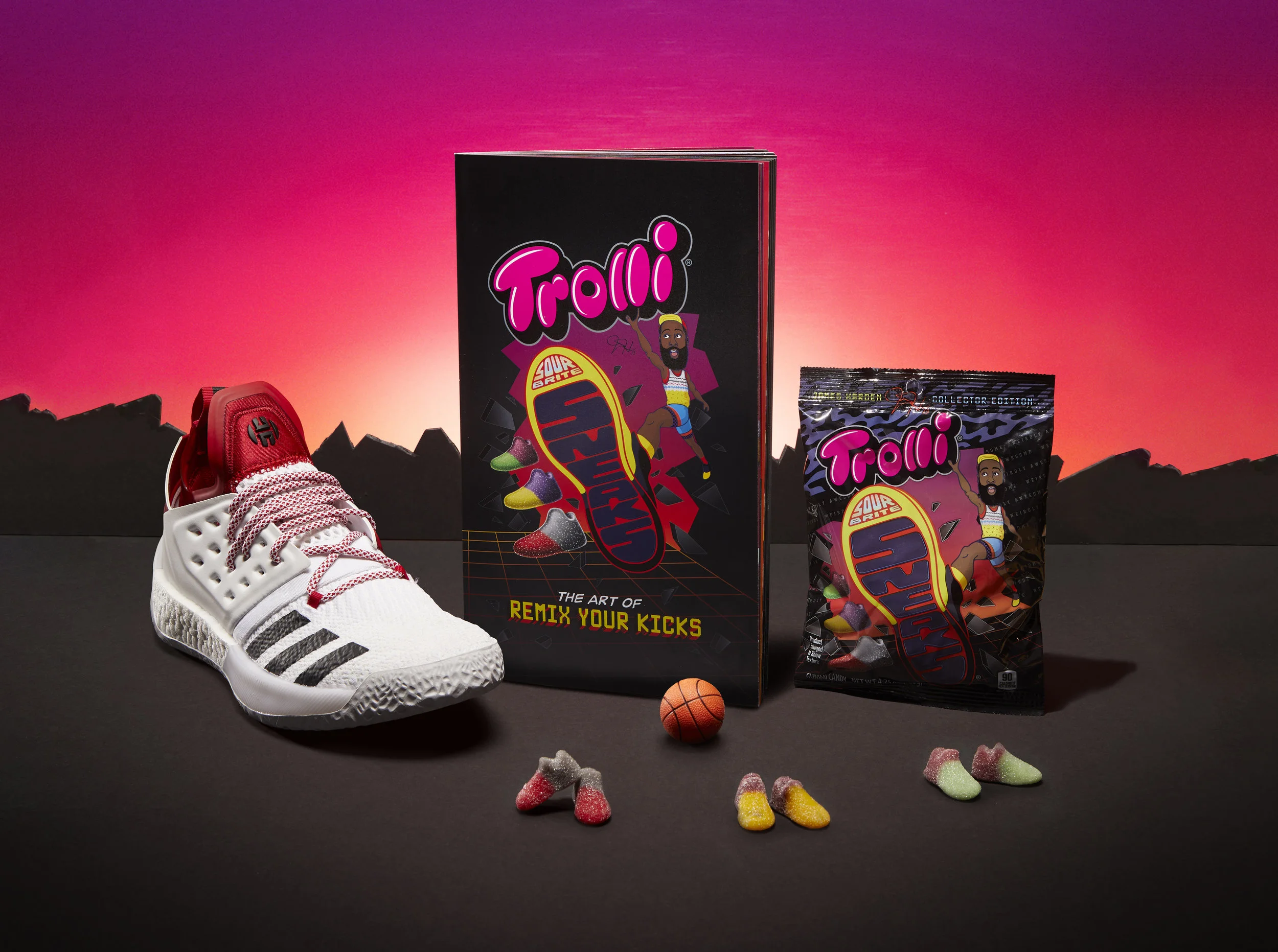 james harden gummy shoes