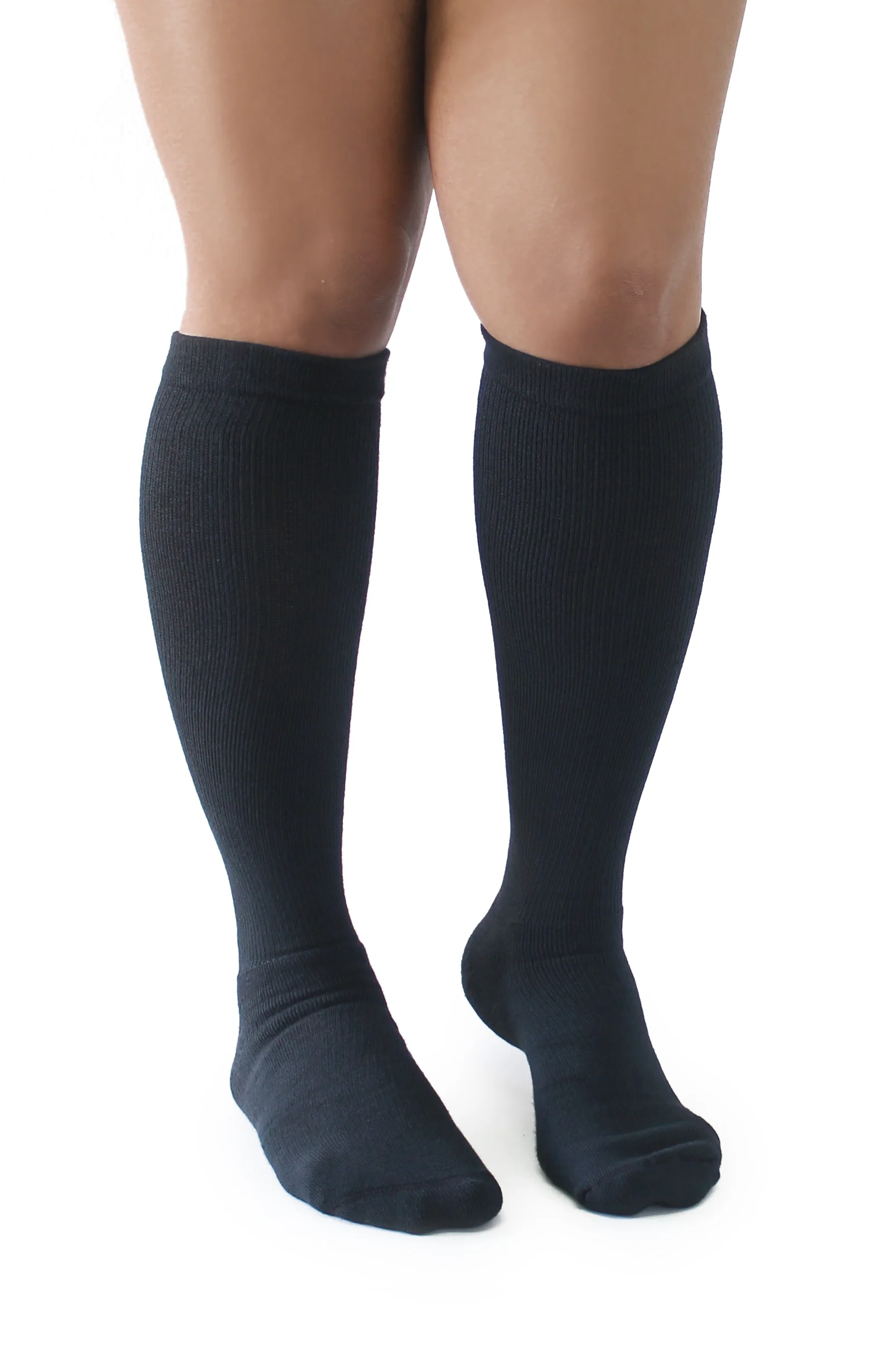 Sportsline - A la rodilla - Negra - 15/20