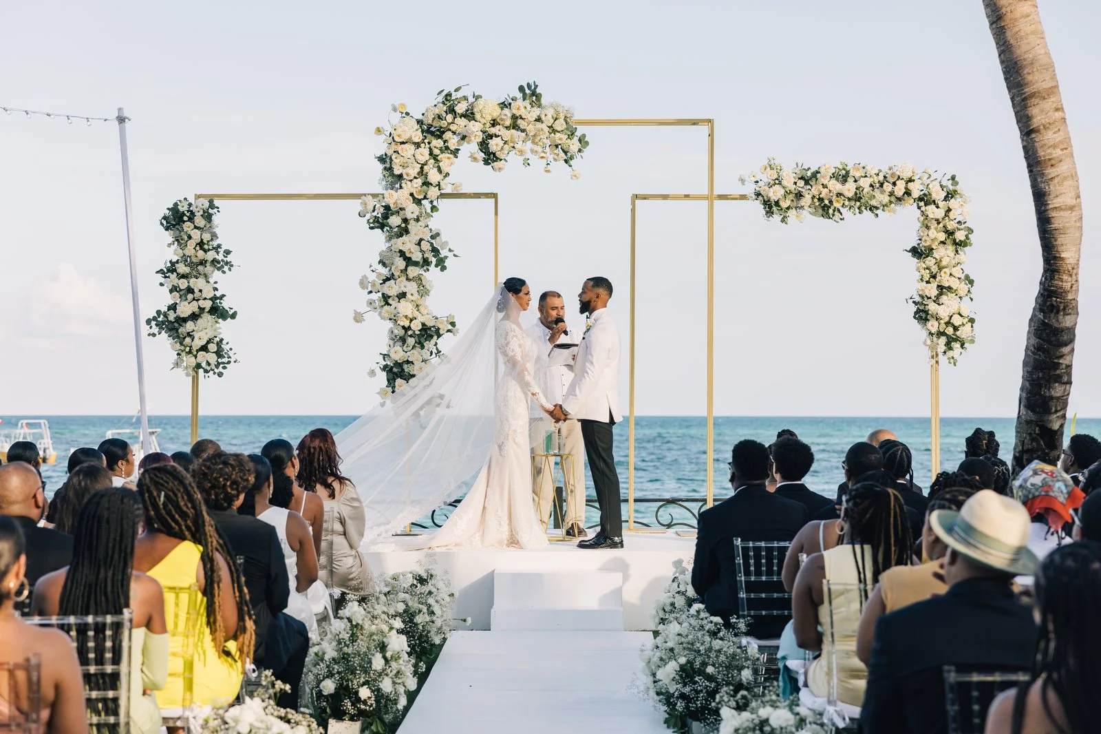 A Timeless Modern Wedding at Villa la Joya: Jaryn and Malak