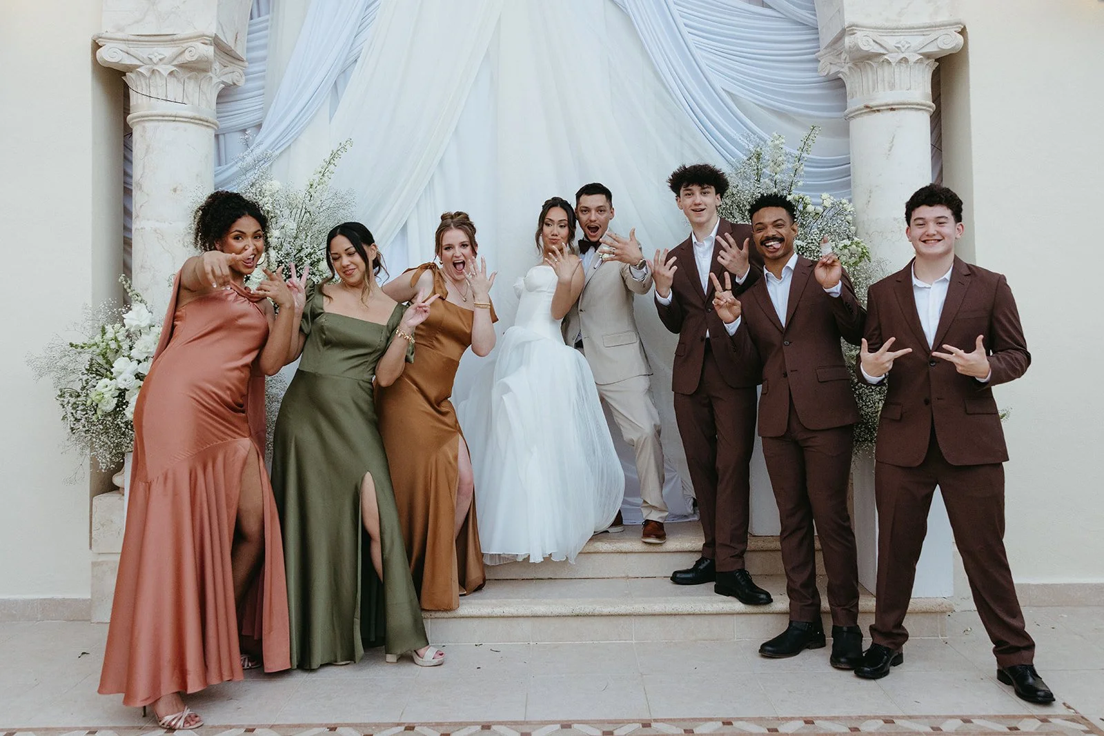 Noelle &amp; Tyler’s Romantic Autumn Wedding at Villa la Joya