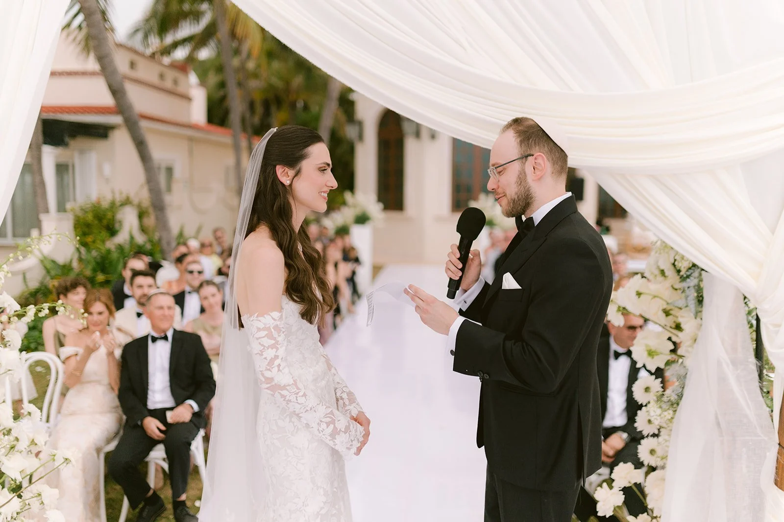 Carolane &amp; Aaron's Jewish Destination Wedding at Villa la Joya
