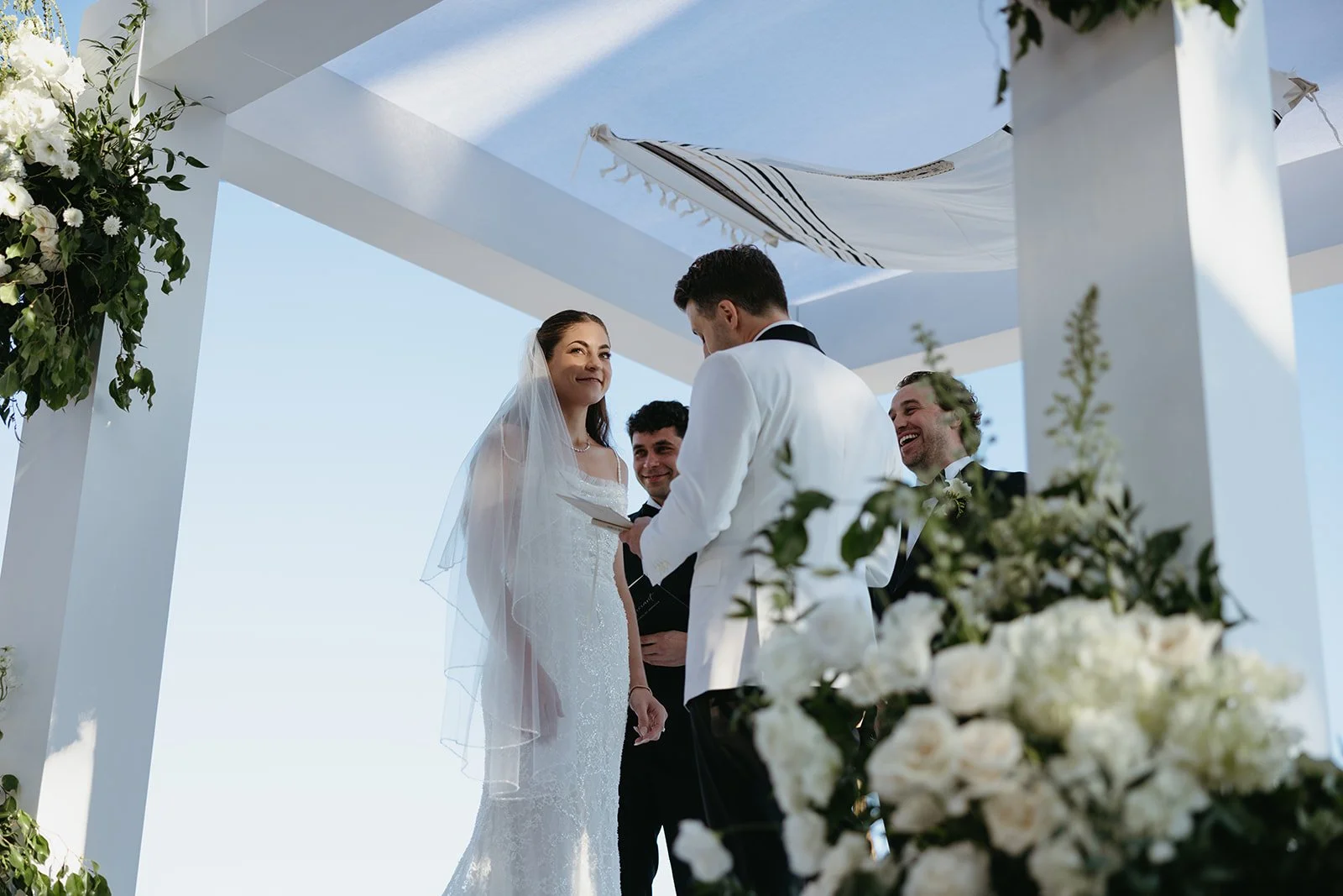 Leila &amp; Marc's Jewish Wedding at Villa la Joya