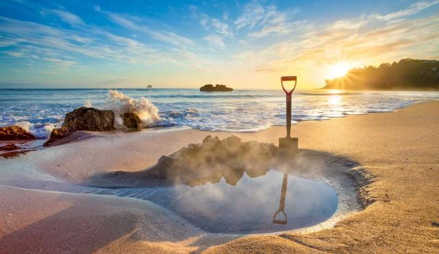 Hot water beach