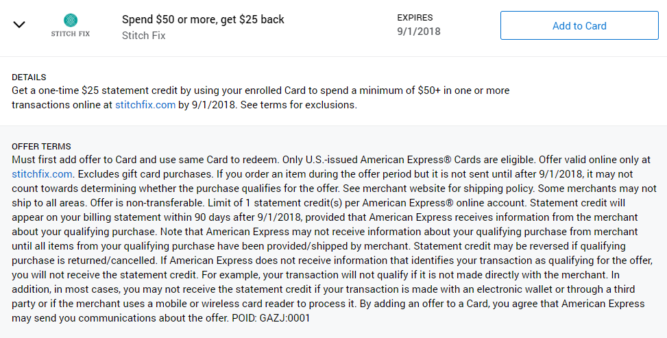 allen edmonds amex offer
