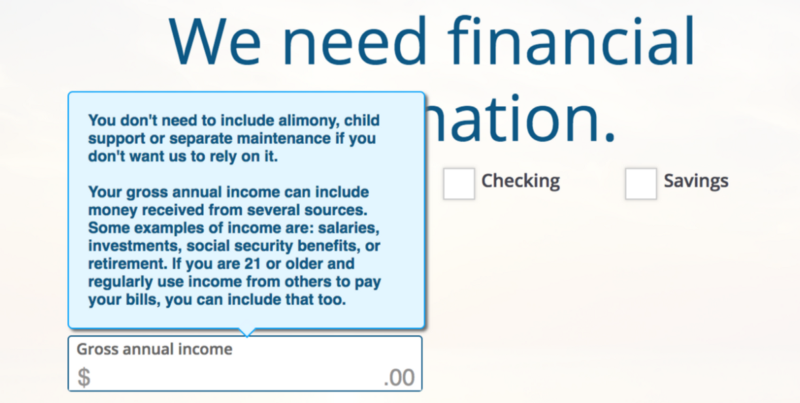 Source: Screenshot from Chase credit card application.