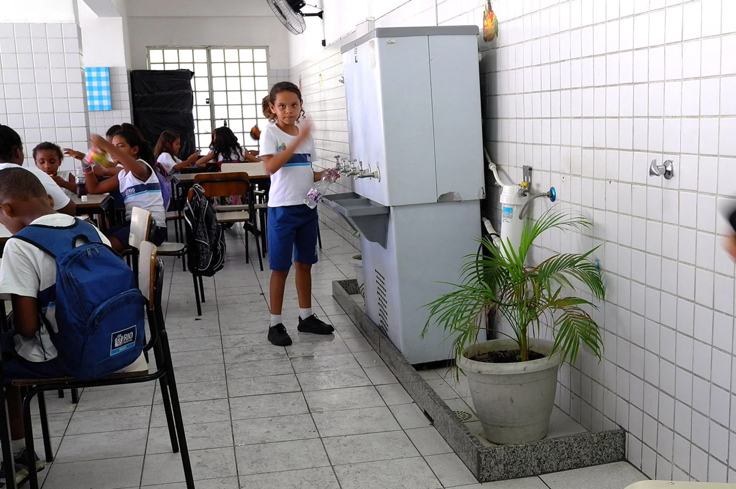 The project can help to improve environmental conditions for students as well as helping them to understand the water cycle and their position in it.