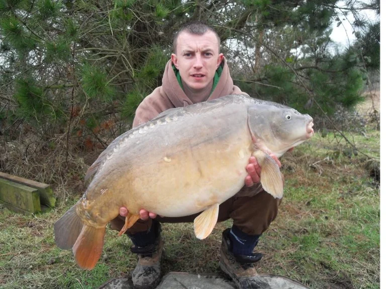 Shane Henman with a 22-pounder