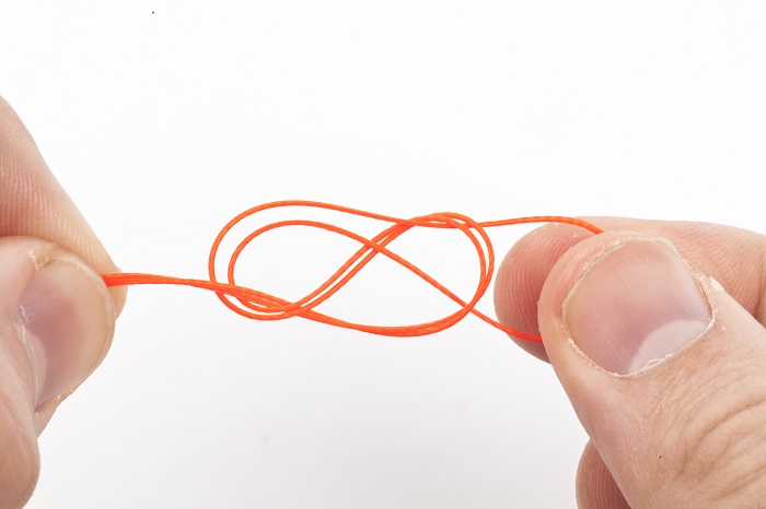 Figure of eight loop knot — Carpfeed
