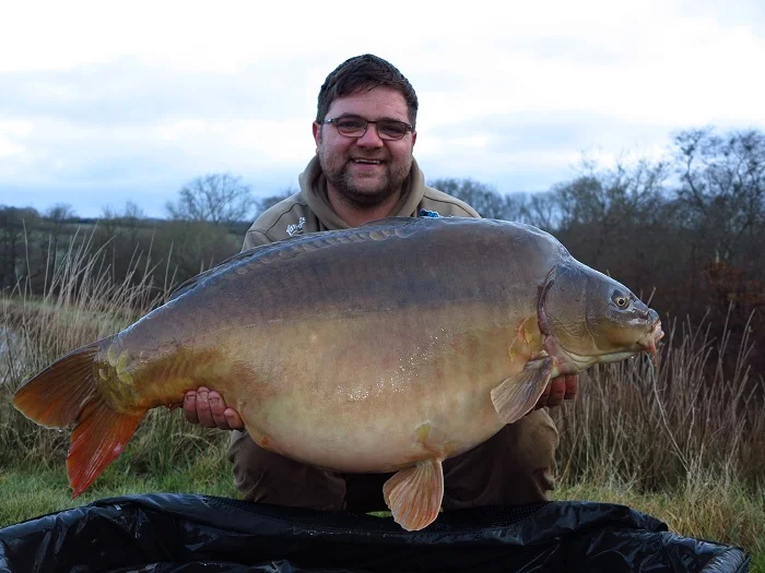 Kracking Carp Lake's first fish since September