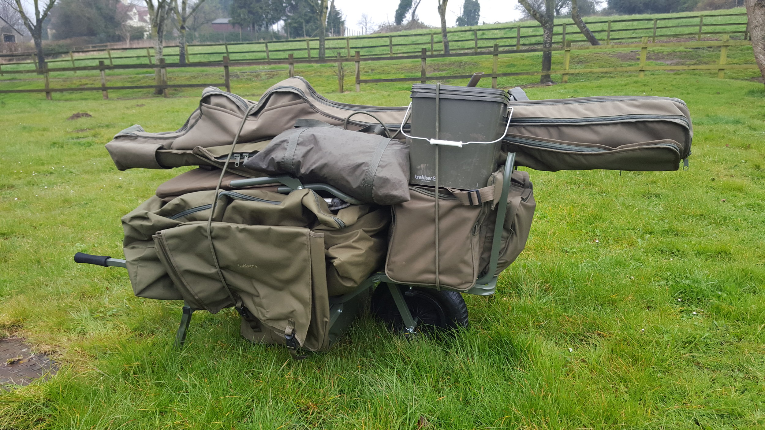 Nick's barrow is perfectly loaded