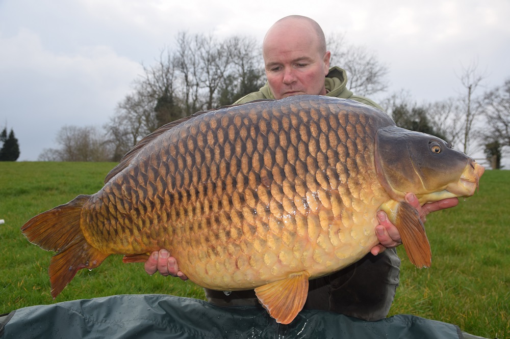 Paul Thomas with his new pb