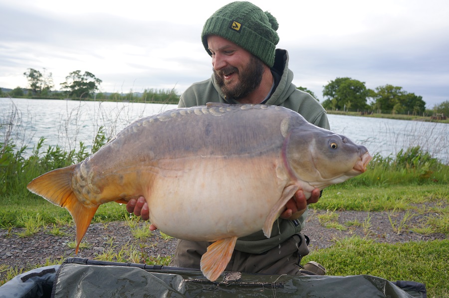 An M2 40 caught during test fishing