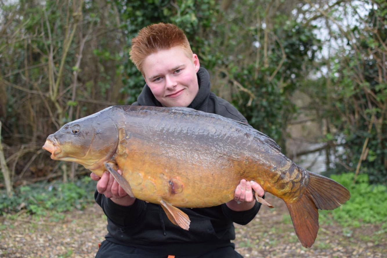 This chunky mirror was one of three twenties